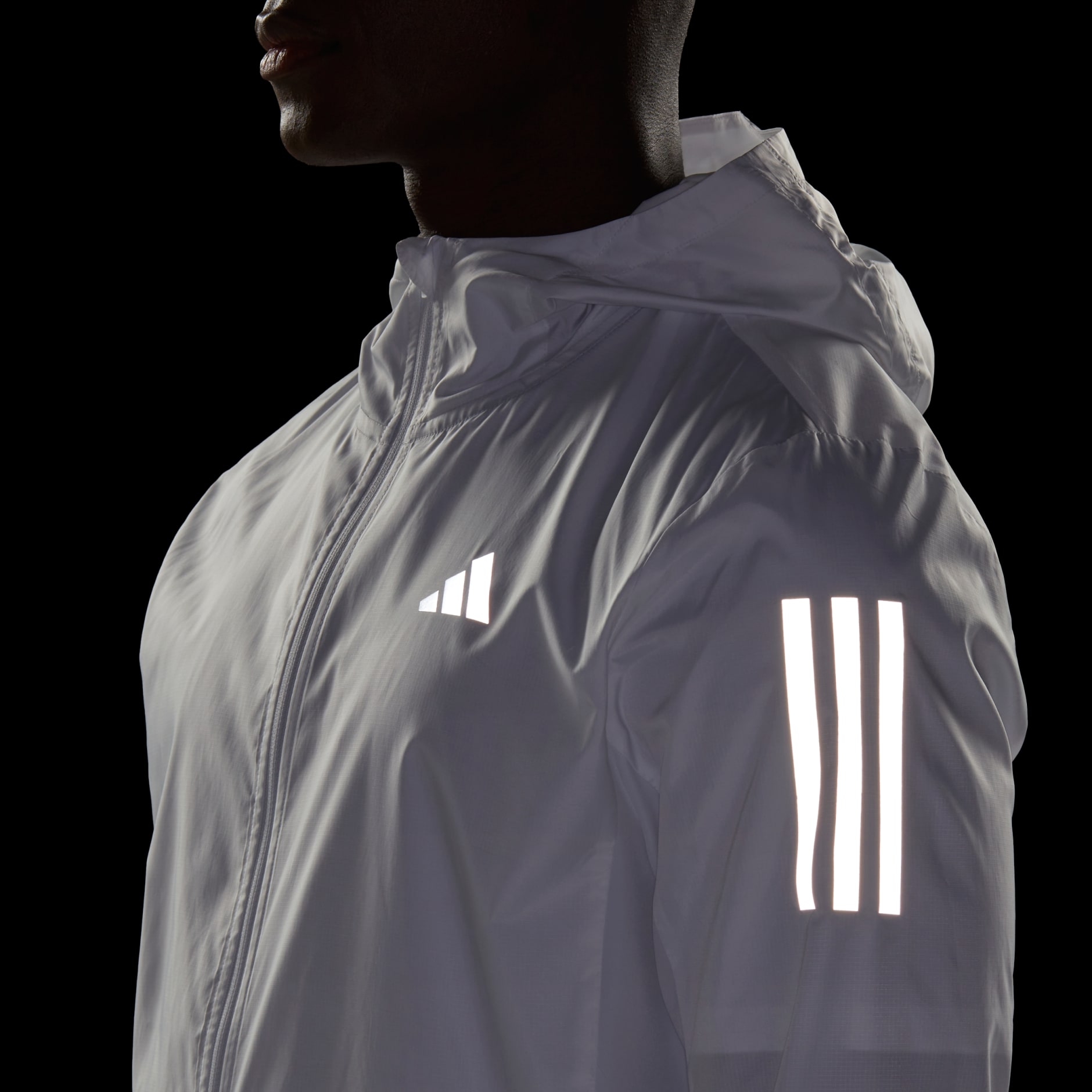 adidas Own the Run Jacket - White | adidas UAE
