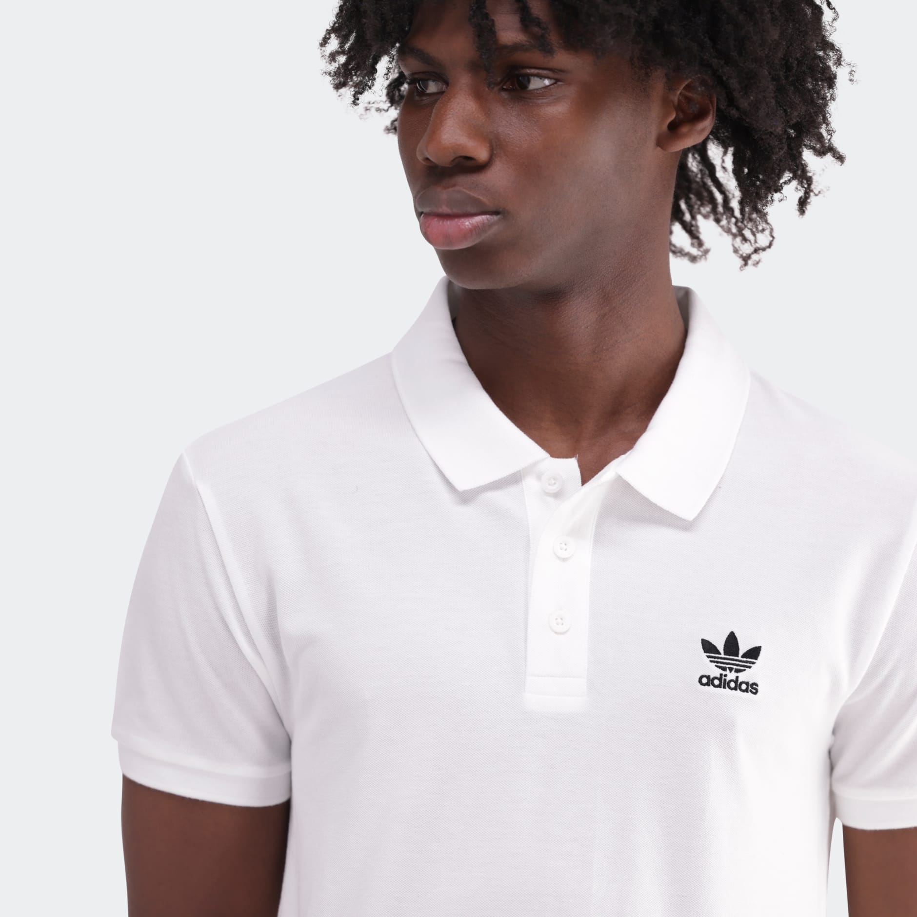 Clothing TREFOIL ESSENTIALS POLO SHIRT White adidas South Africa