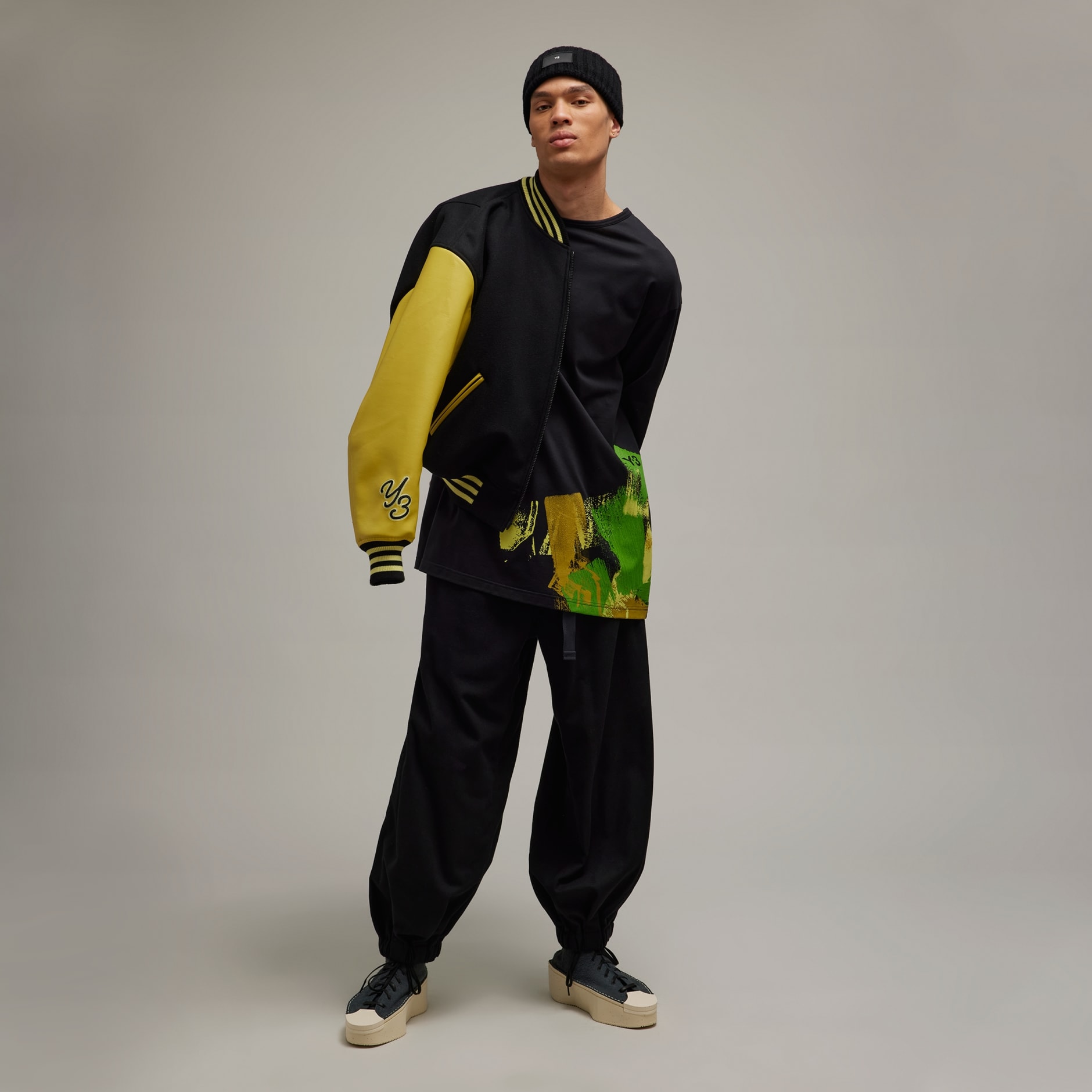 Y-3 Placed Graphic Short Sleeve Tee