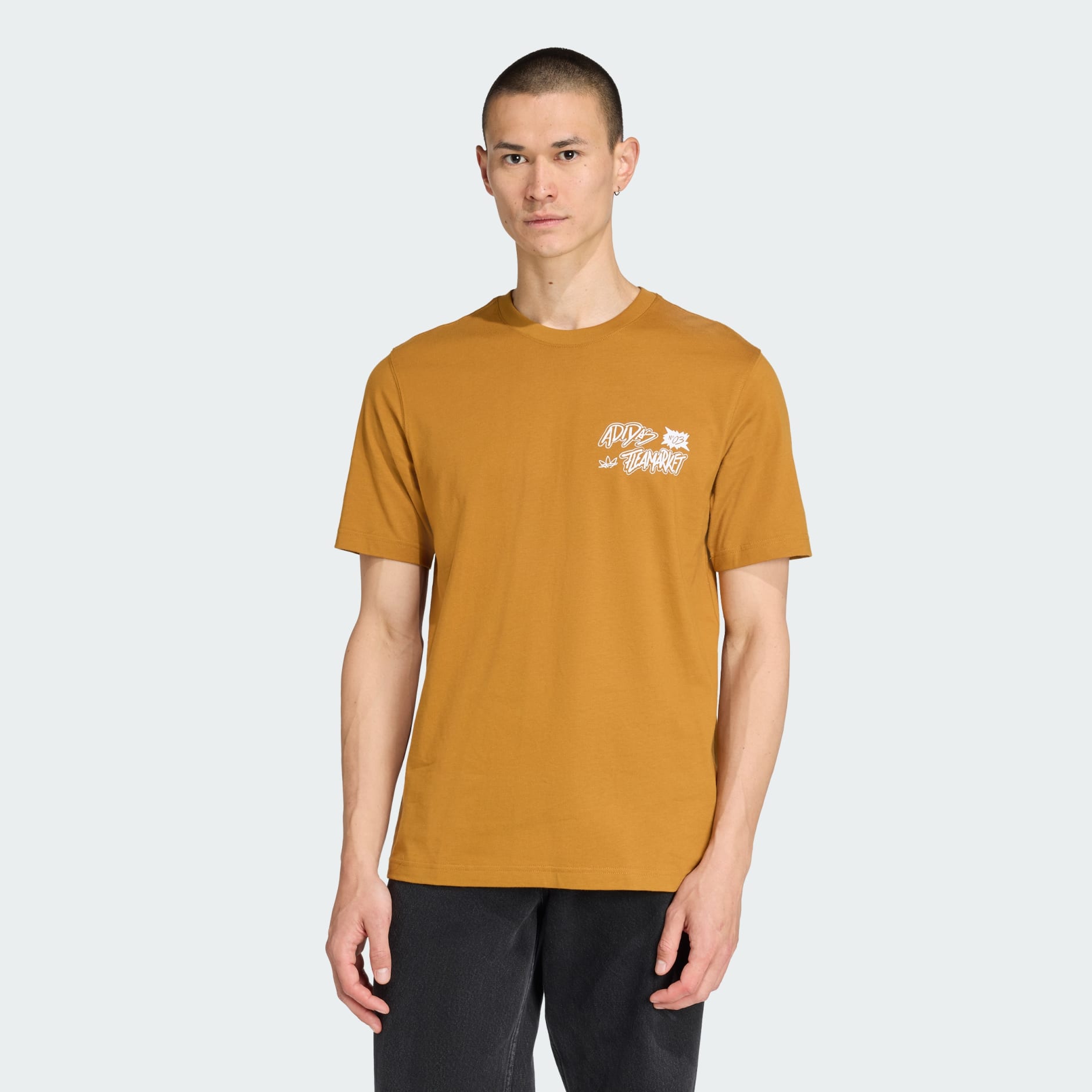 ★adidas originals★TREFOIL SERIES LOOSE TEE★追跡可 Clothing - Trefoil Series Loose Tee - Beige | adidas Qatar