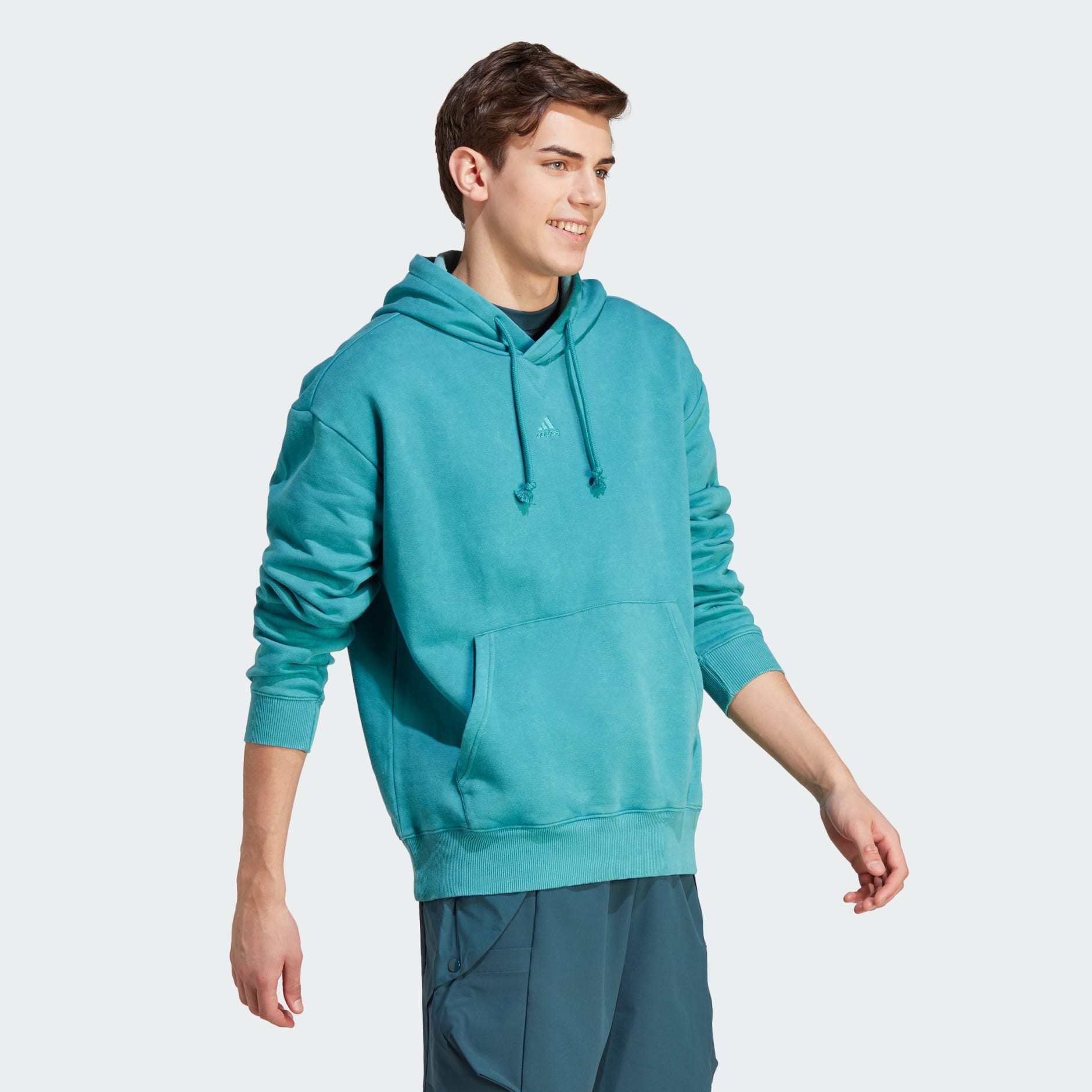 Hoodie Turquoise GH ALL adidas adidas | Garment-Wash - SZN