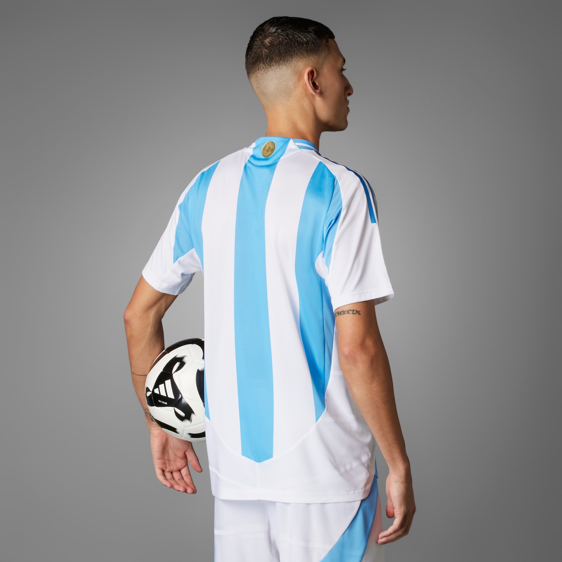 Men's Clothing - Argentina 2024 Home Authentic Jersey - White ...
