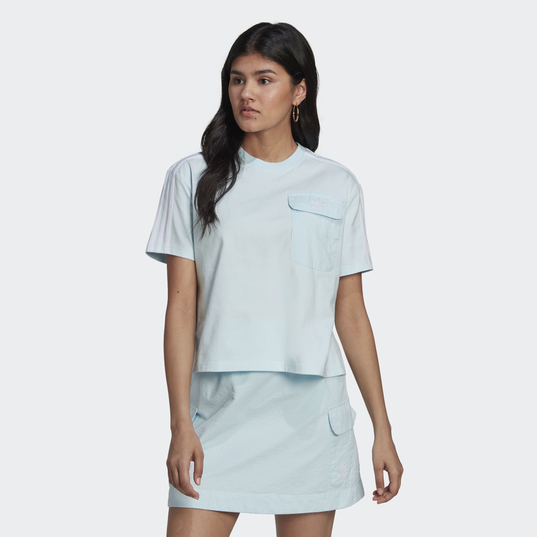 Adicolor Classics Poplin Back Loose Tee