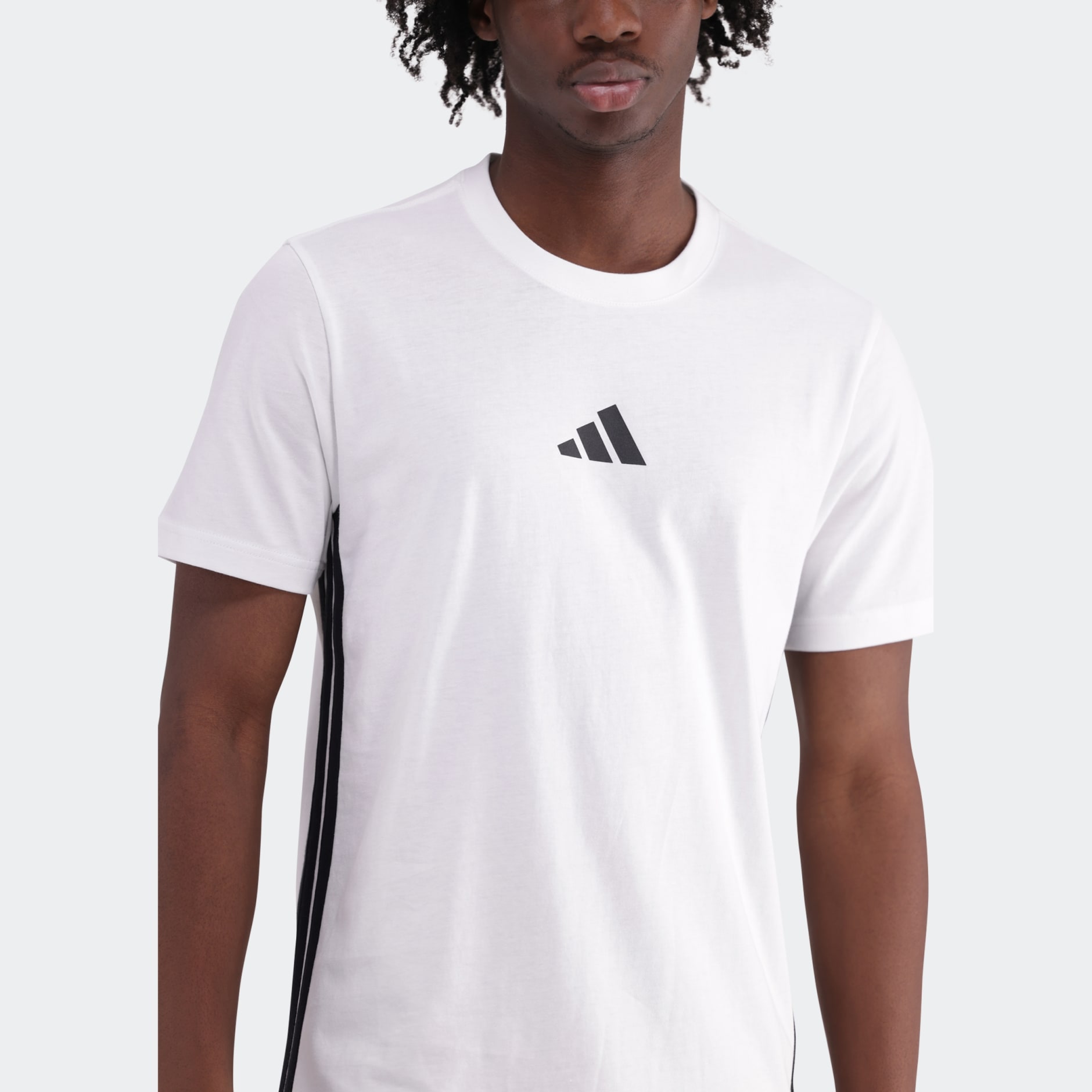 Essentials 3-Stripes Single Jersey T-Shirt