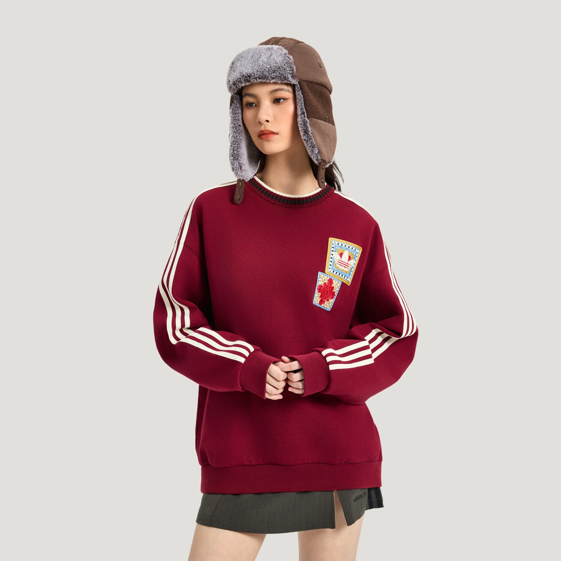 Crafted 圓領套頭衫