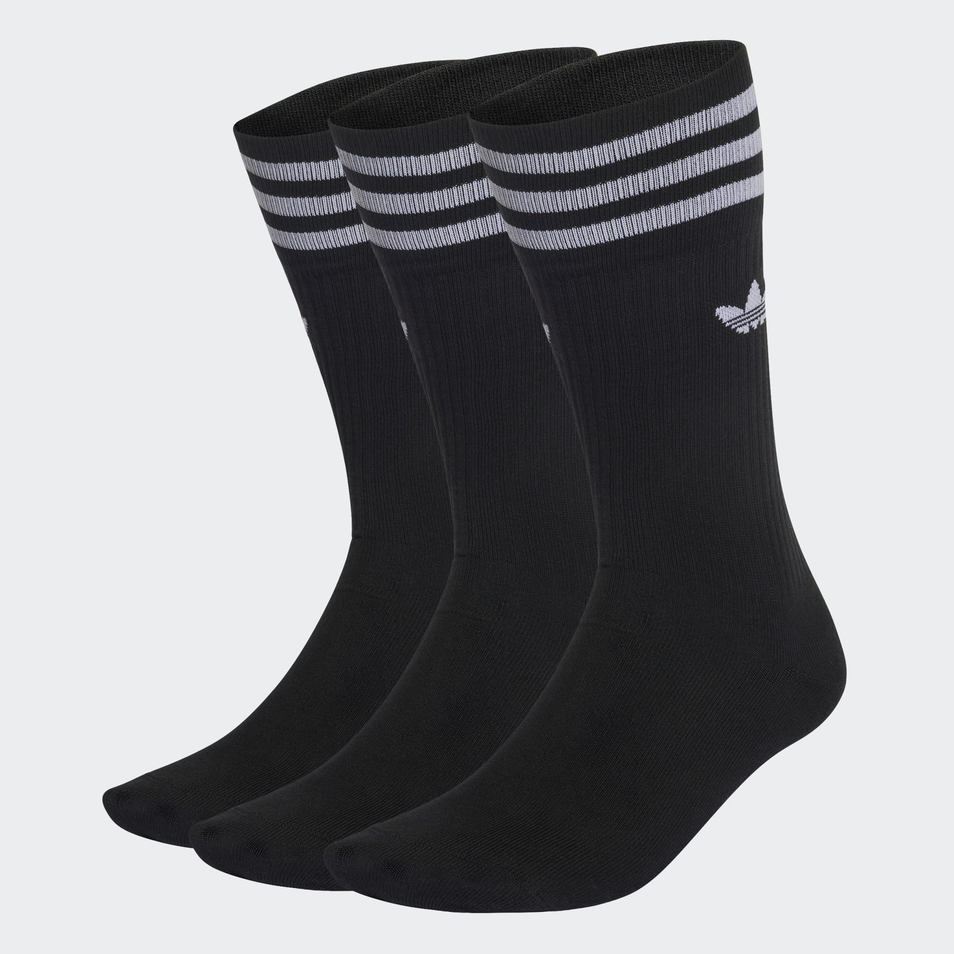 Lot de 3 paires de chaussettes mi-hautes Training Dry noir en