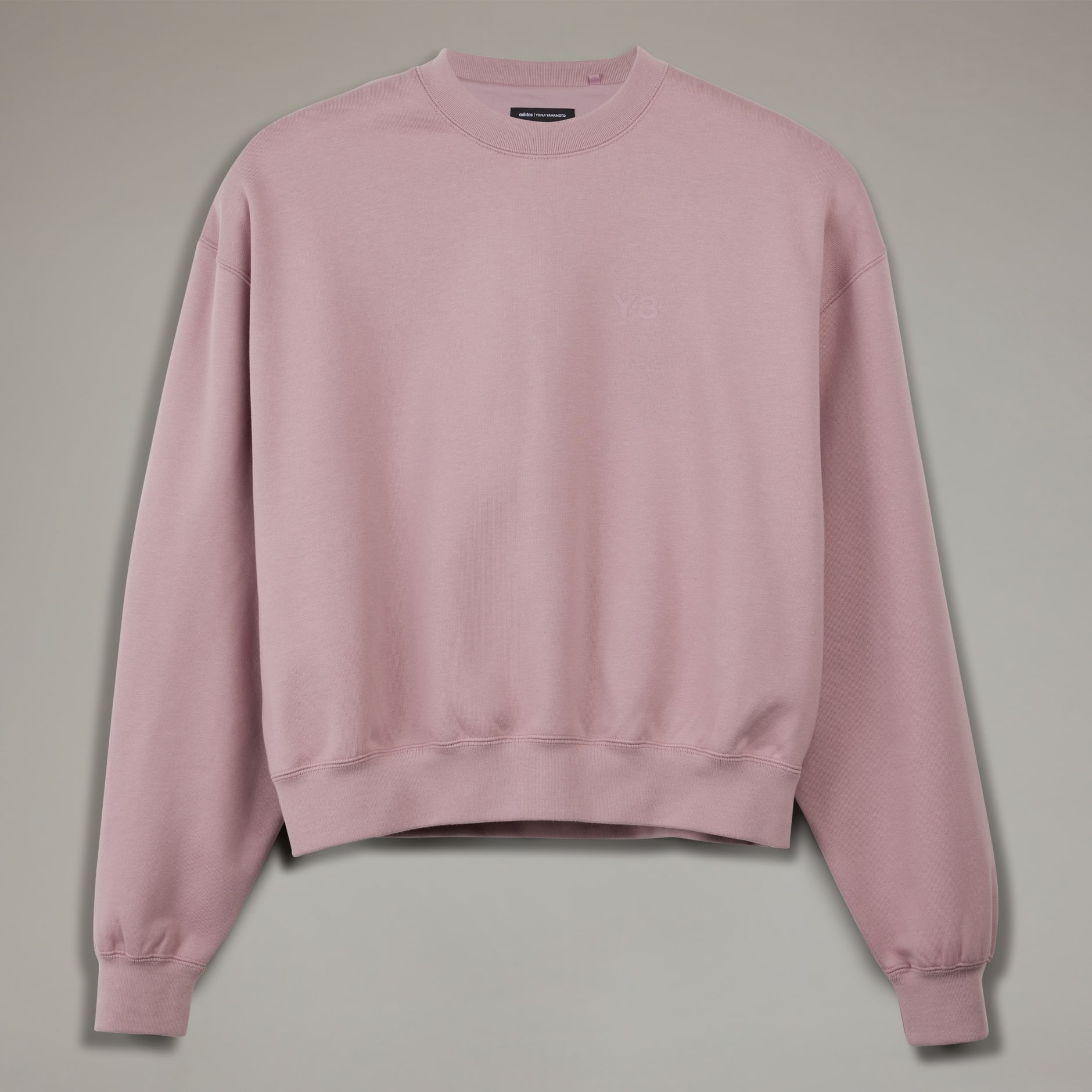 Y-3 Brushed Terry Boxy Crew Sweatshirt