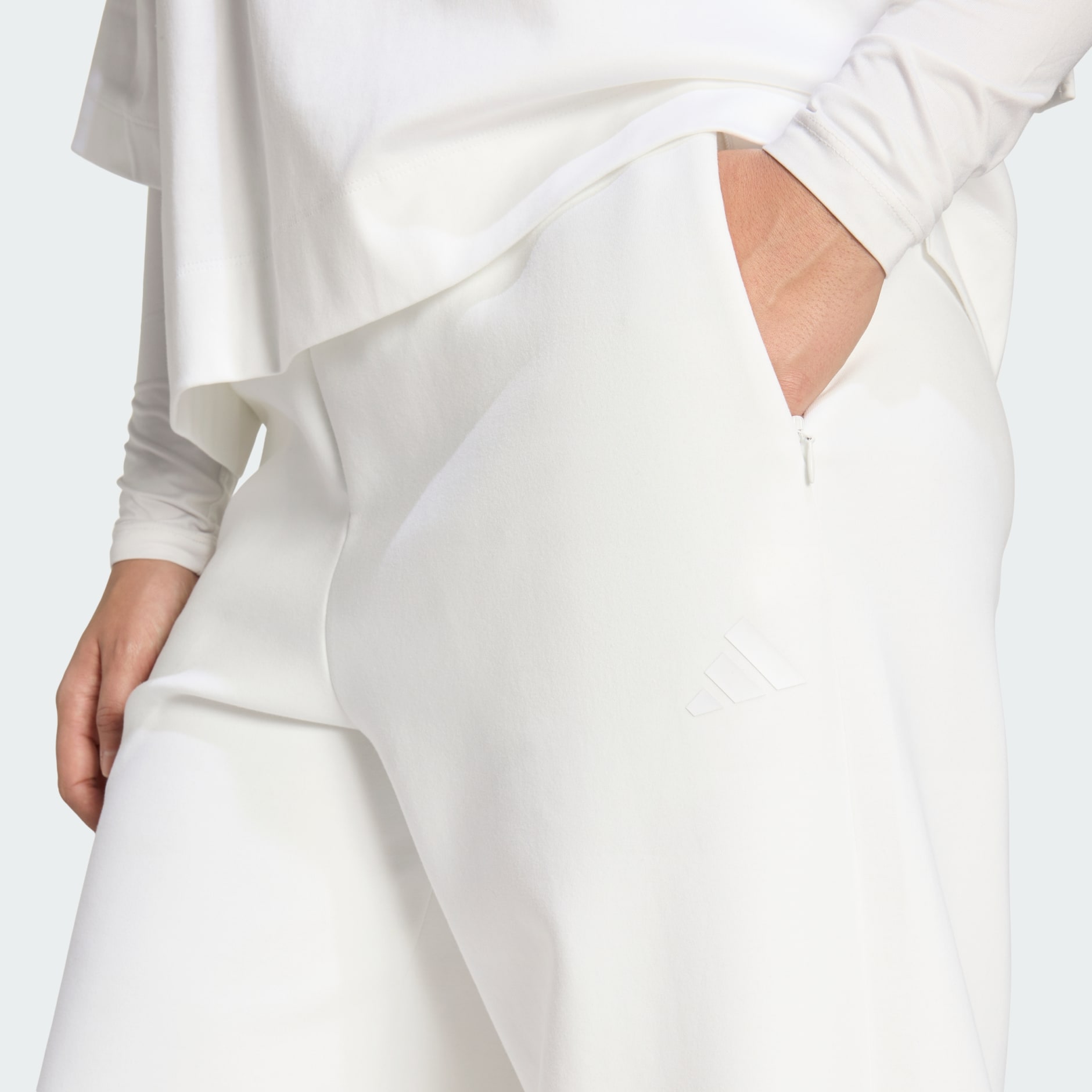 SOFT LUX STRAIGHT LEG TROUSERS