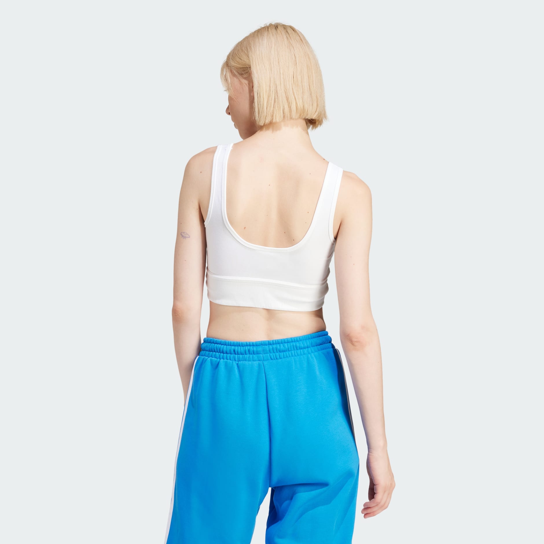 Adidas trefoil sports bra online