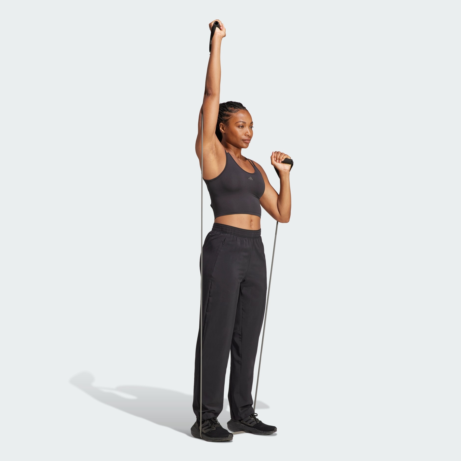 adidas Designed for Training Workout Pants Women - aurora black IS3796