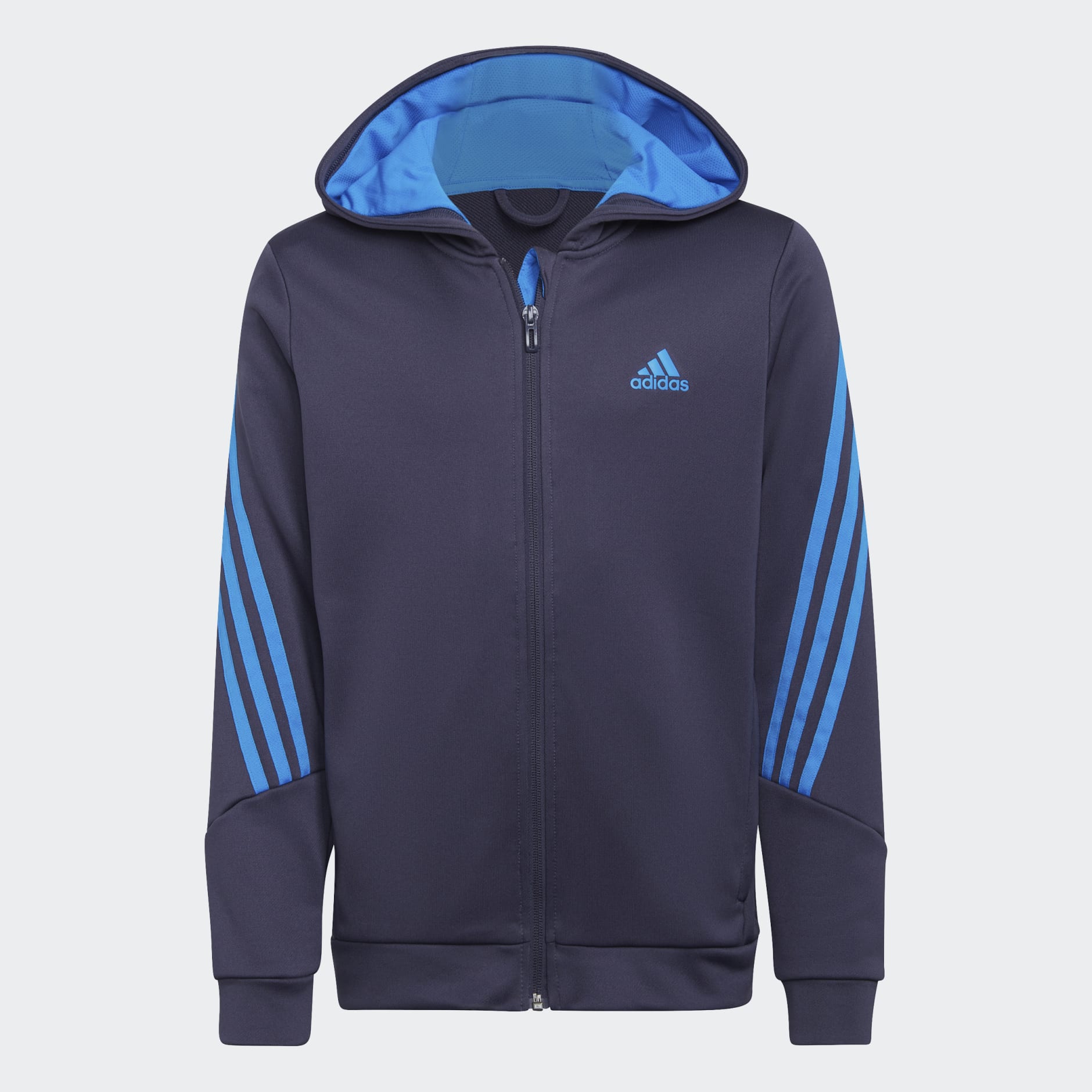 AEROREADY Primegreen 3-Stripes Full-Zip Hoodie