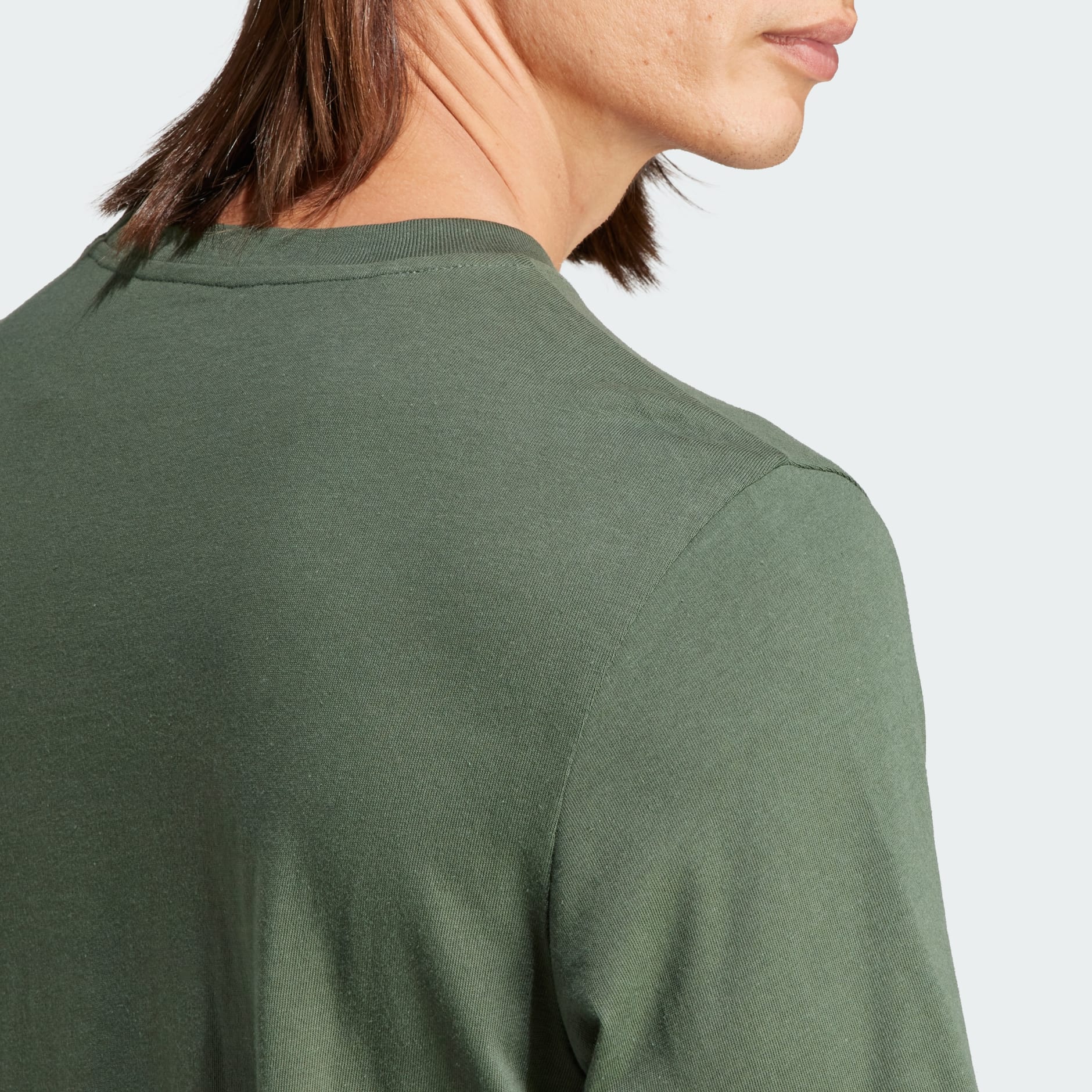 Men\'s Clothing - Graphics Label Camo Tee adidas Green Oman - | Tongue