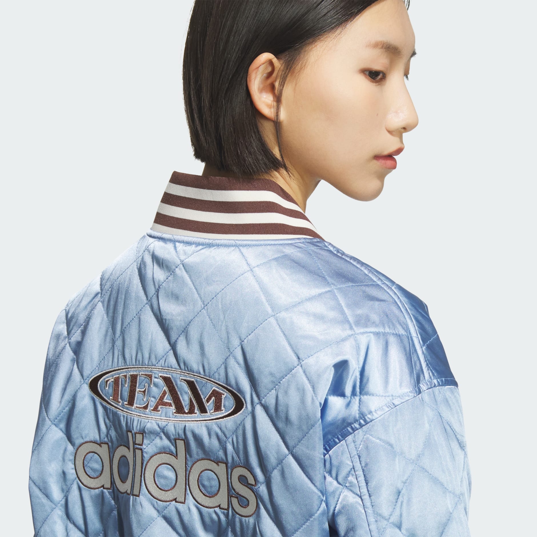 TEAM ADIDAS CROPPED PADDED JACKET