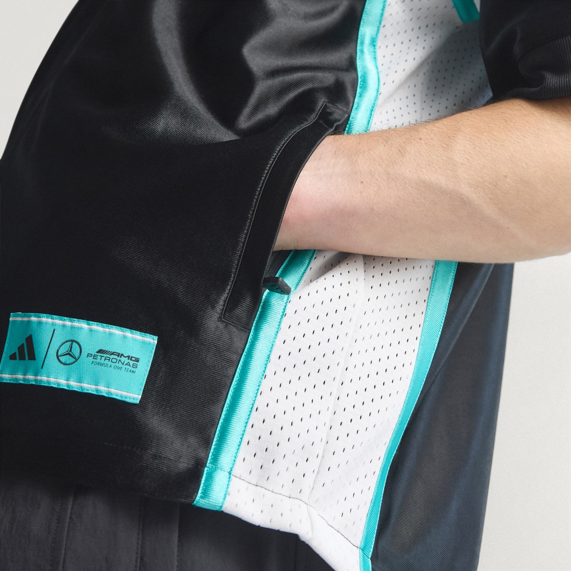 Mercedes - AMG Petronas Formula 1 Team Las Vegas Tricou de Baseball Pentru Bărbați