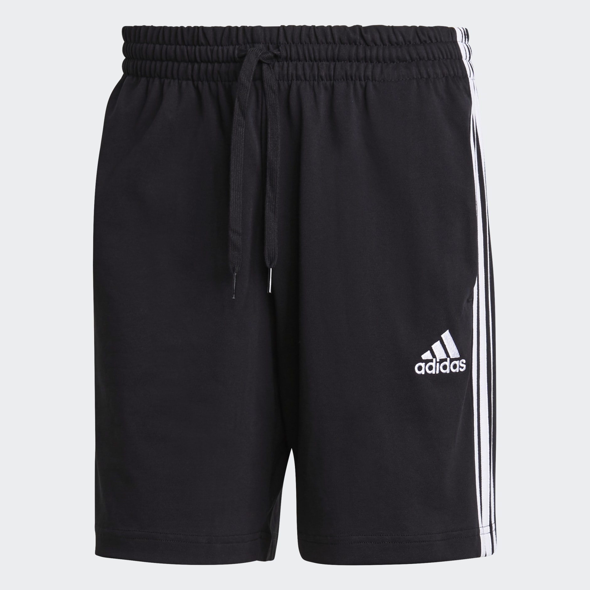 adidas AEROREADY Essentials 3-Stripes Shorts - Black | adidas UAE