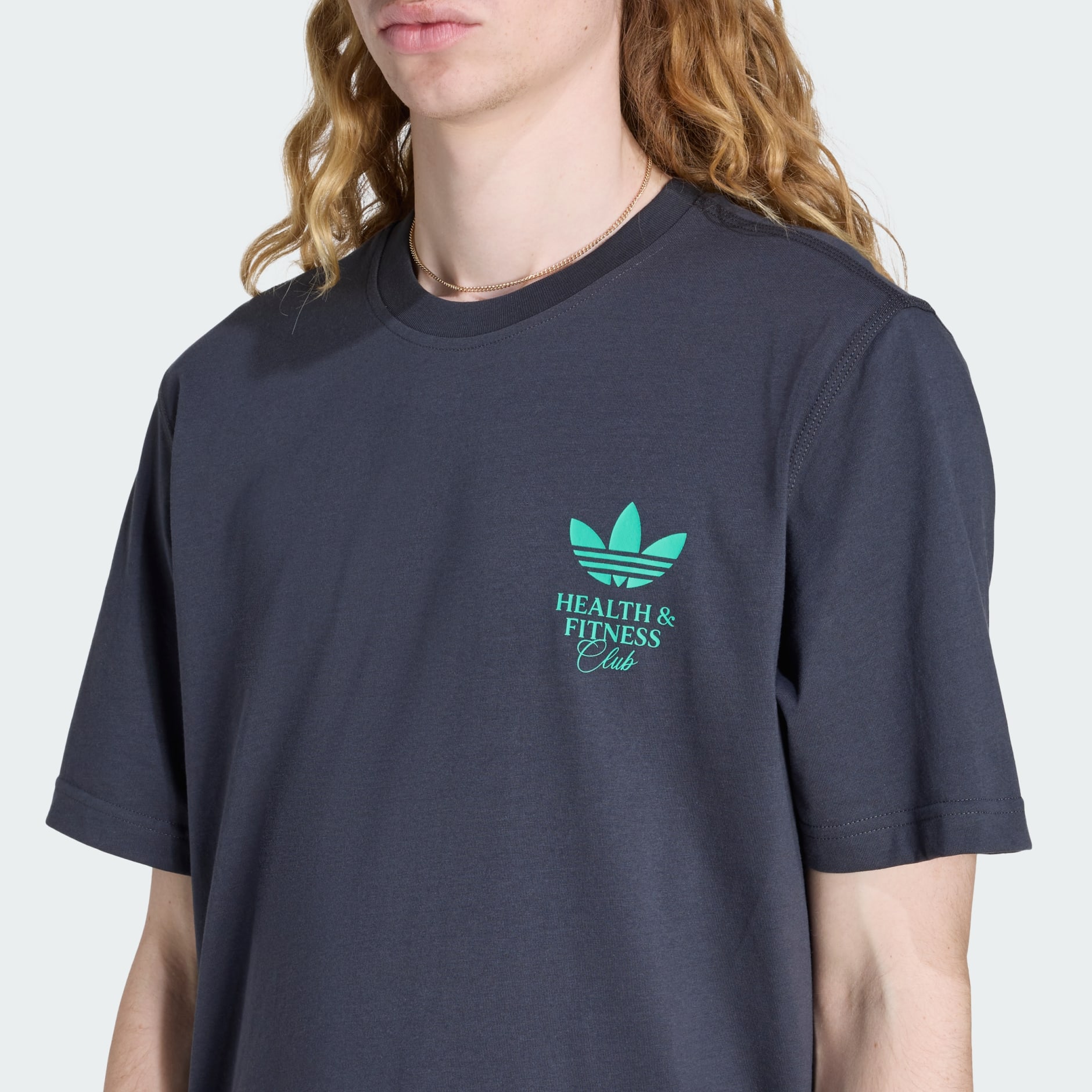 Clothing - AD HEALTH CLUB T-Shirt - Grey | adidas Oman