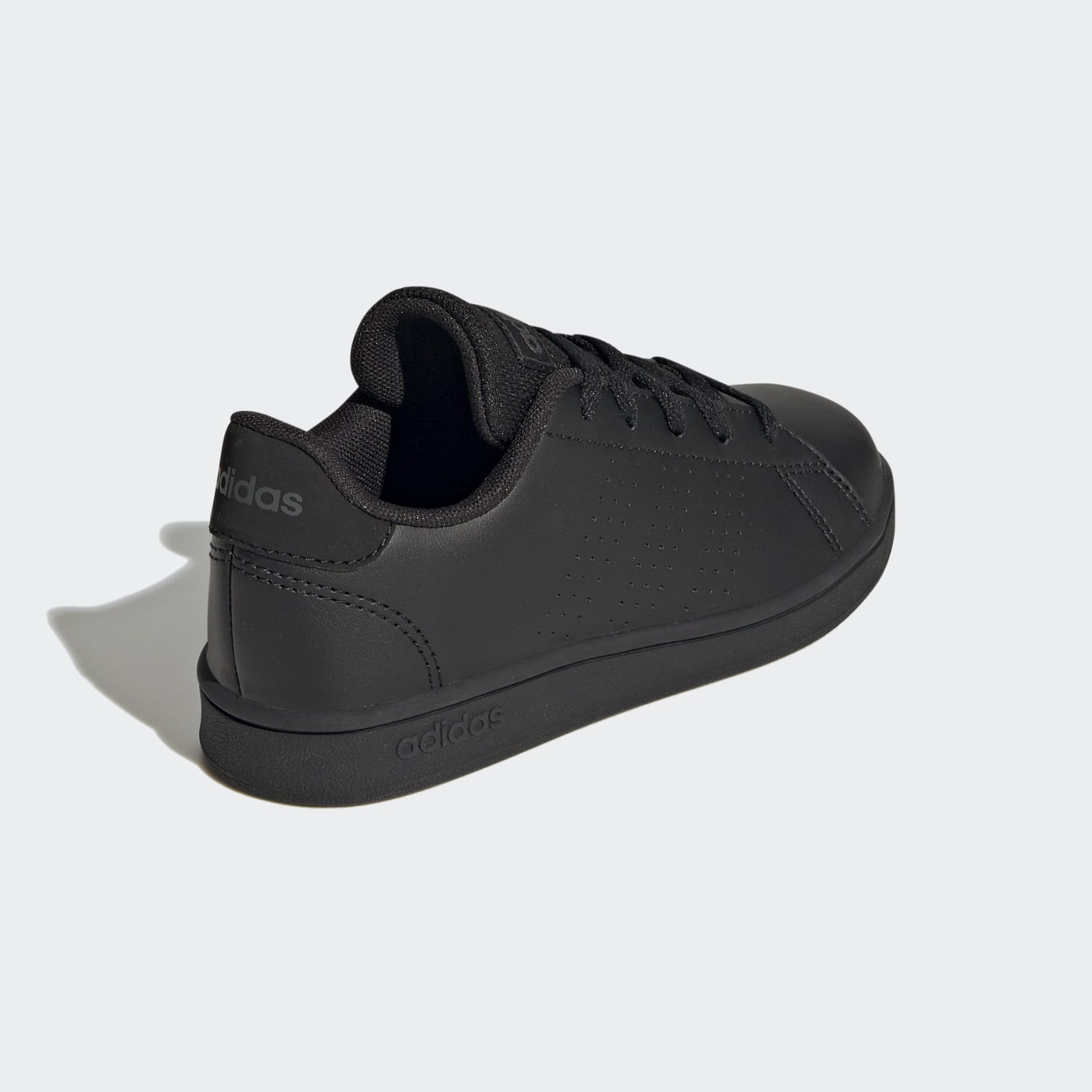 adidas Advantage Lifestyle Court Lace Shoes - Black | adidas UAE