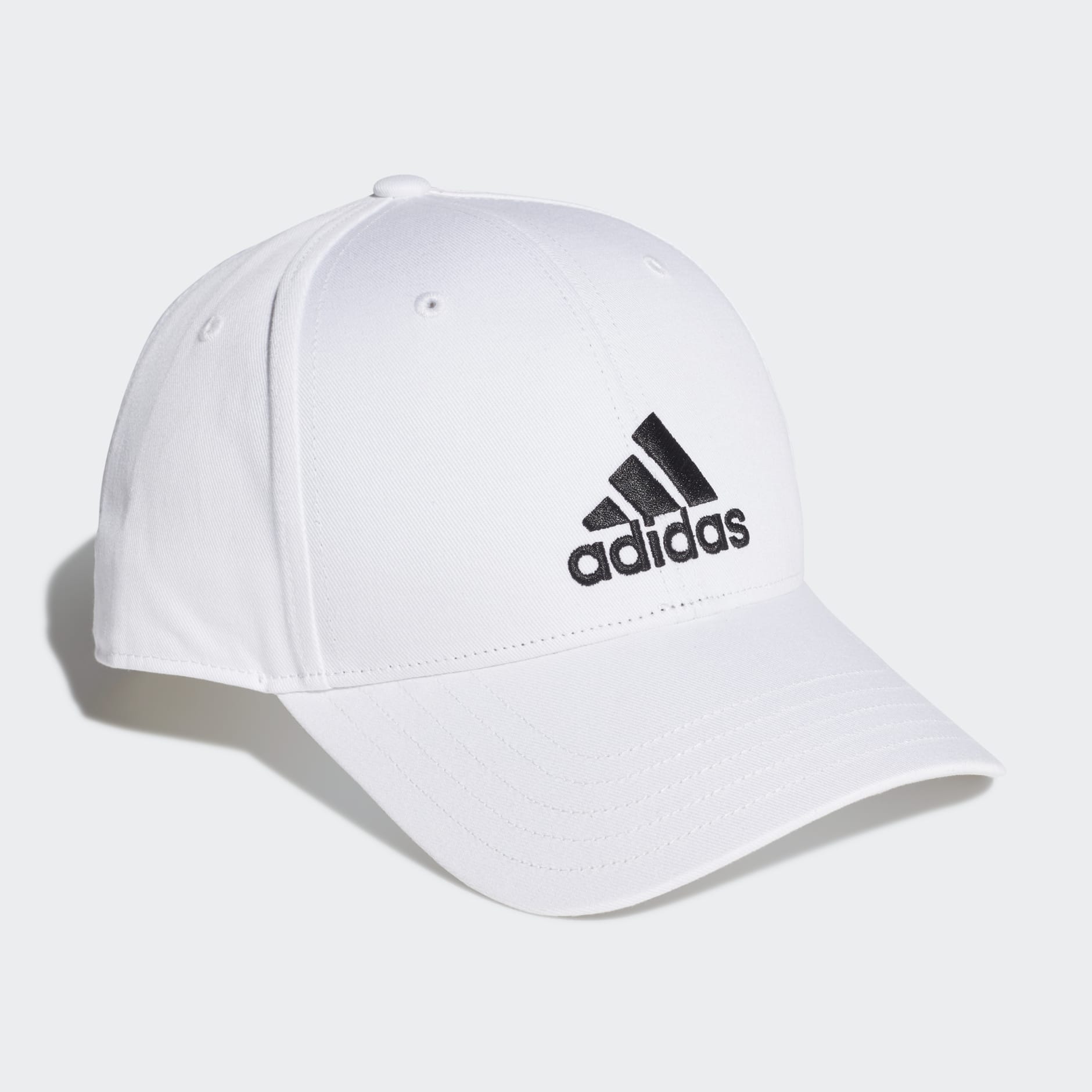 adidas COTTON BASEBALL CAP - White | adidas UAE