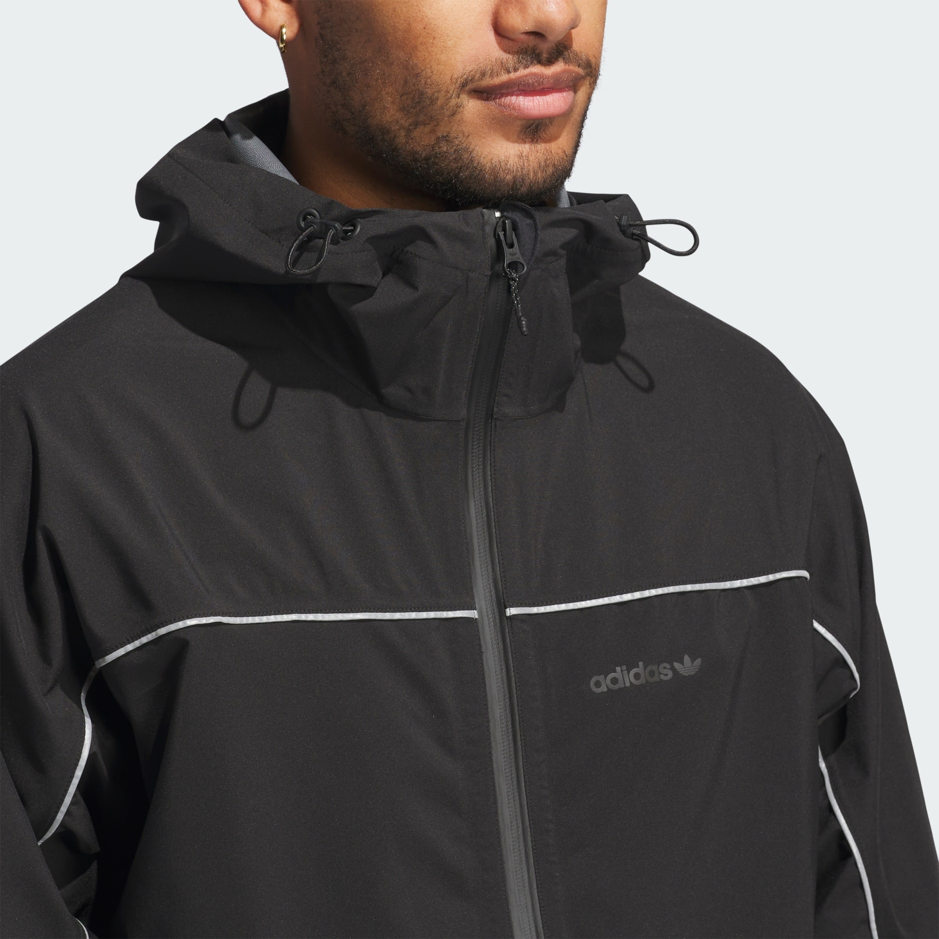 Clothing Premiere Rain Shell Black adidas South Africa