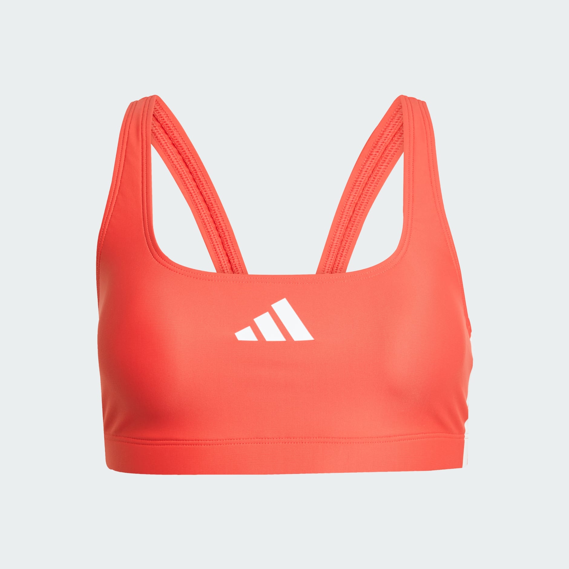 Bikini s V-izrezom na leđima i tri pruge