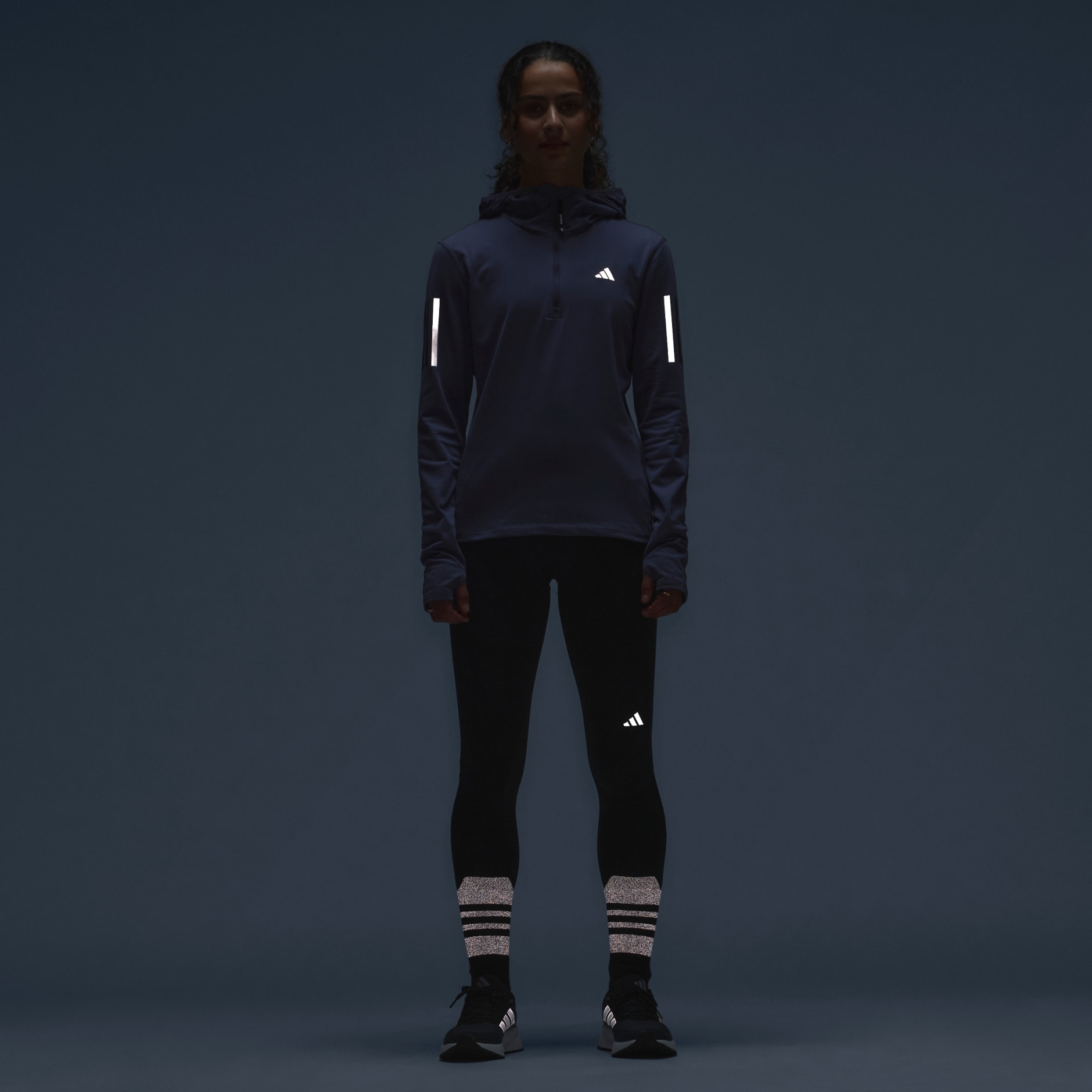 Domină Alergarea cu Hanoracul de Iarnă cu Fermoar pe Jumătate