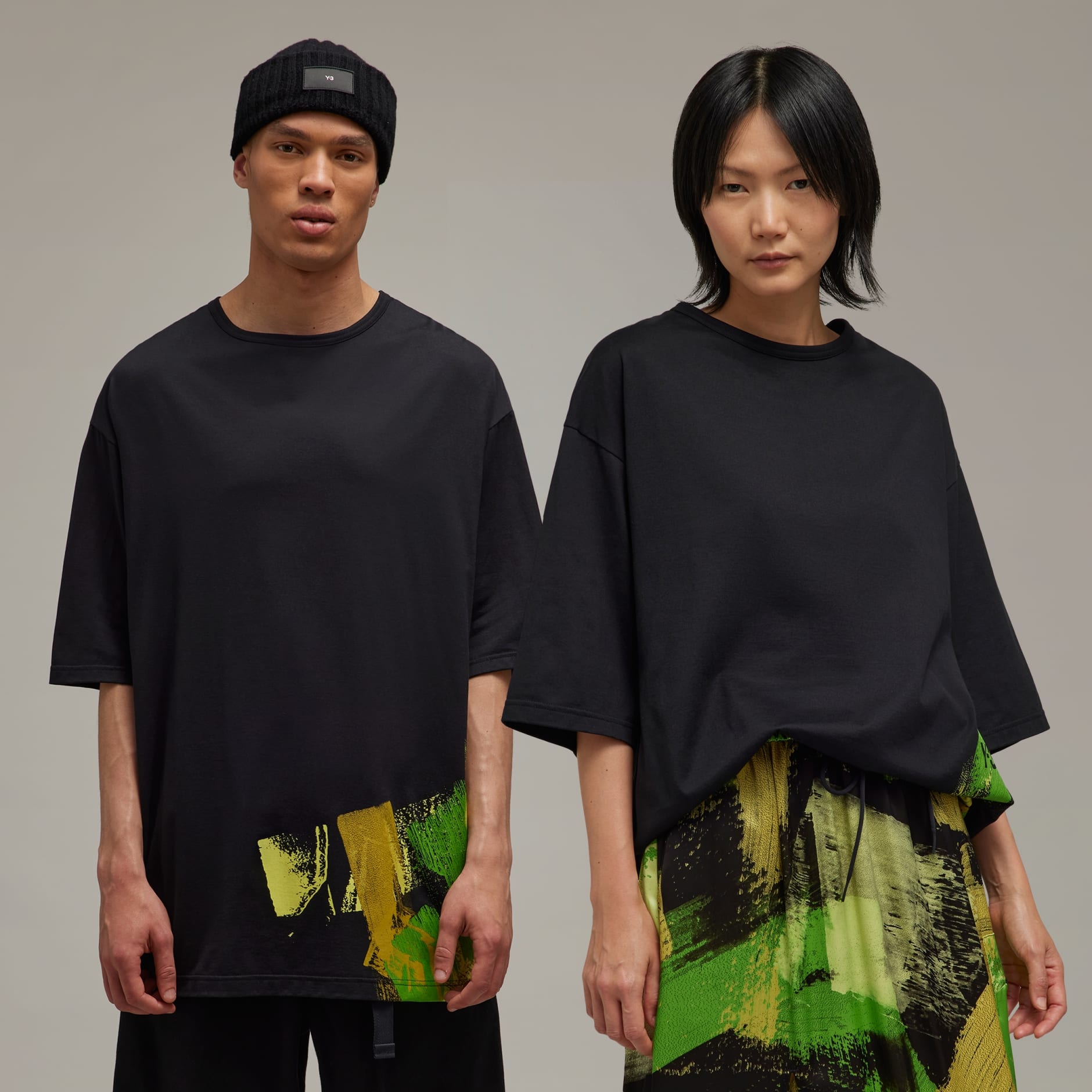 Y-3 Placed Graphic Short Sleeve Tee