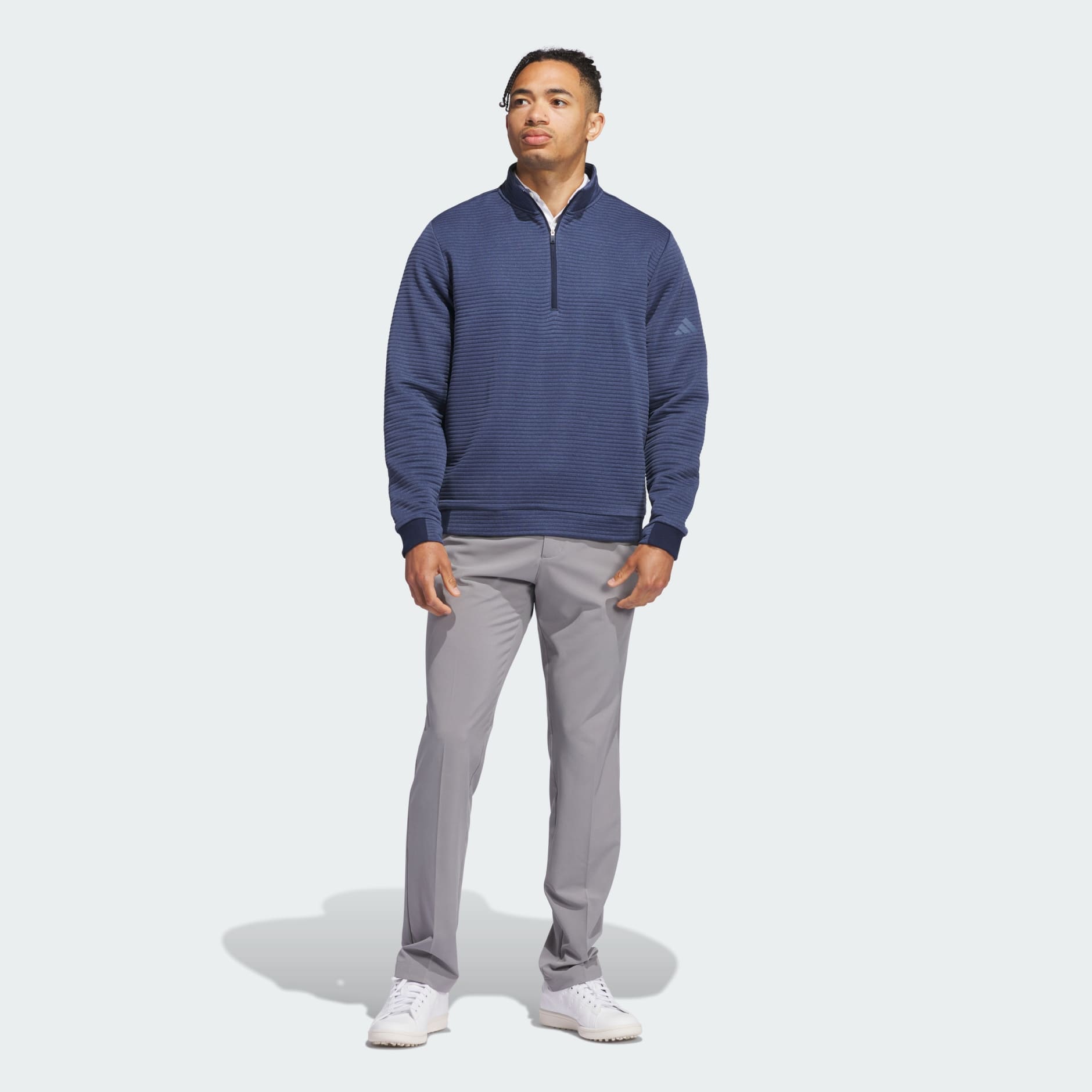 Pulover Ultimate365 DWR texturat cu fermoar scurt