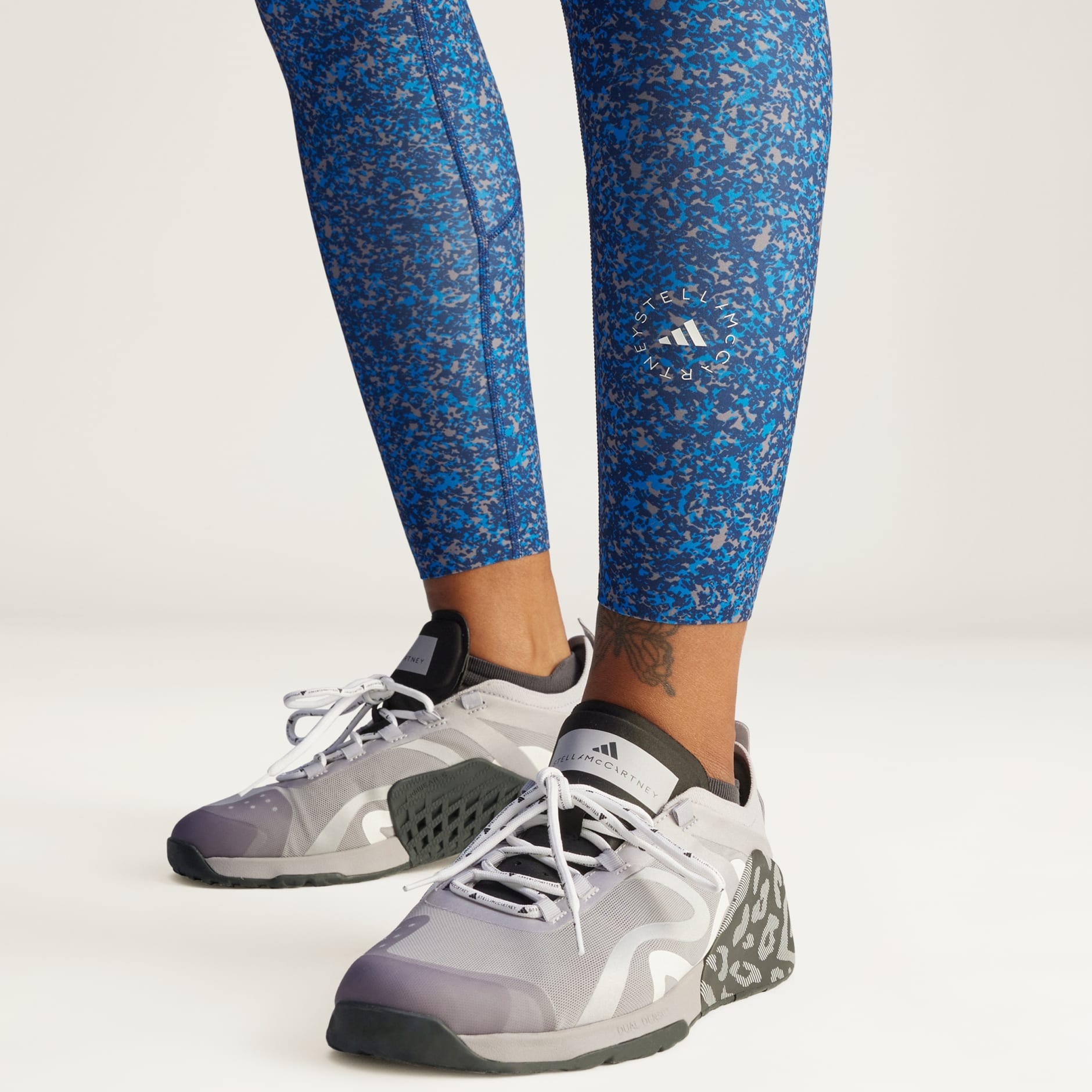 بنطال ضيّق adidas by Stella McCartney TruePurpose Optime Printed Training