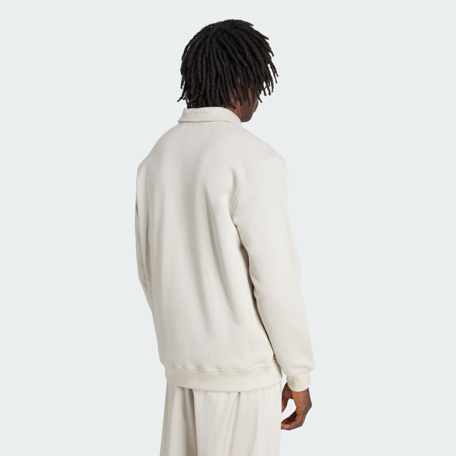 Sweatshirts - Varsity Loose Half-Zip - Beige | adidas Oman