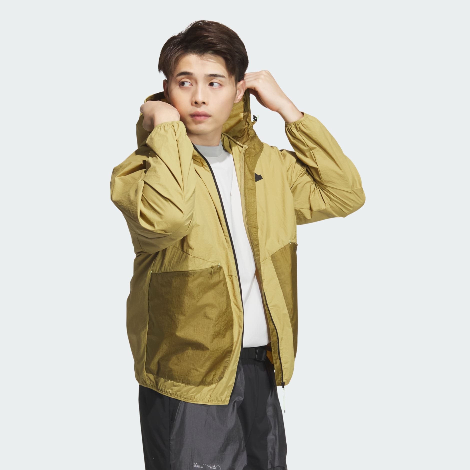 TH Lightweight Woven Jacket - Beige | adidas Hong Kong