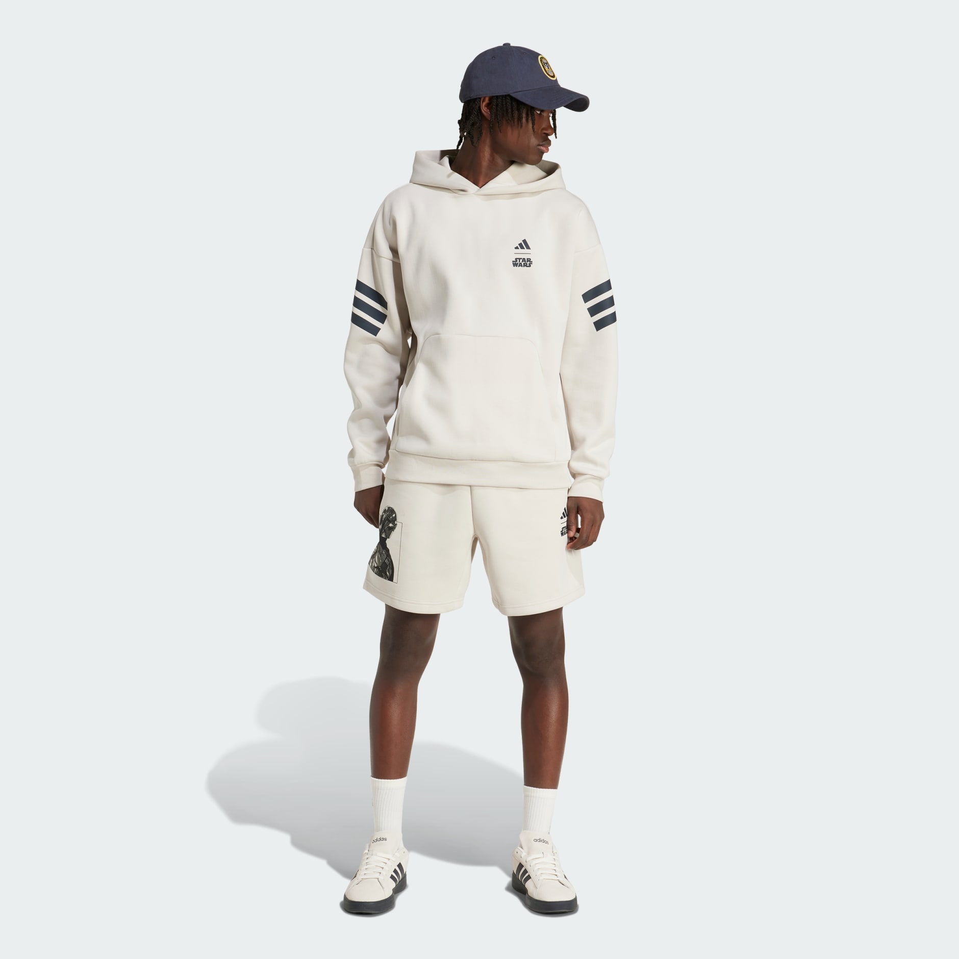 ADIDAS STAR WARS THE MANDALORIAN HOODIE BACK GRAPHIC