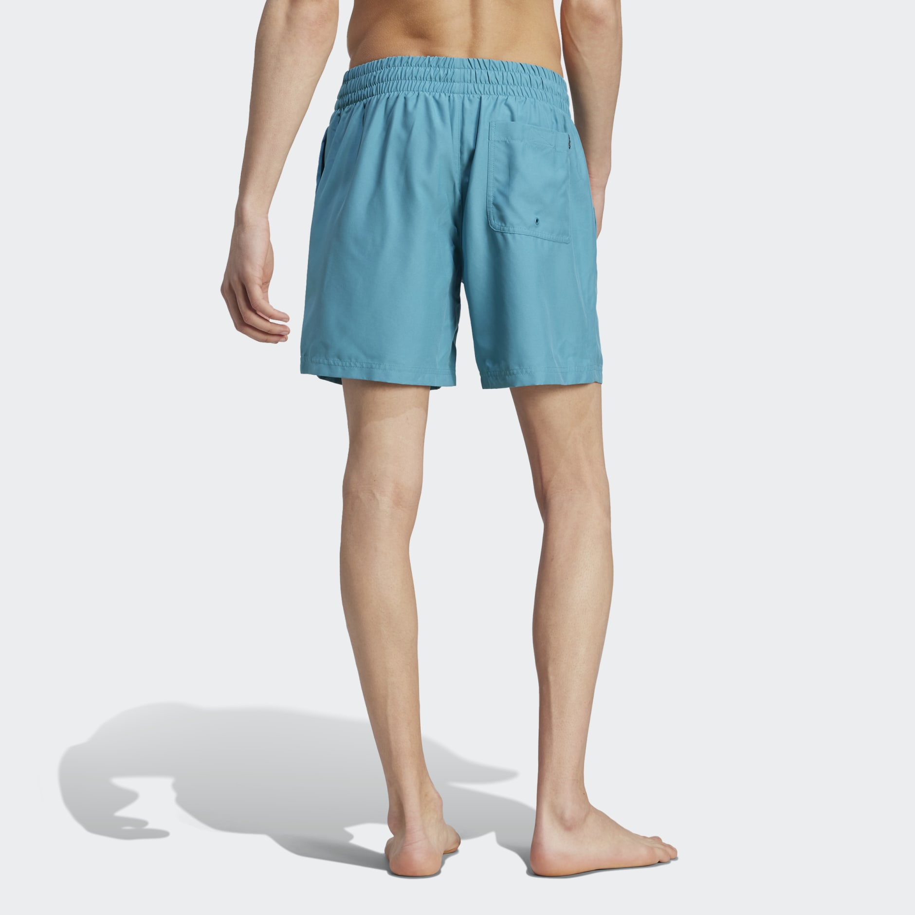 adidas Adicolor Essentials Solid Swim Shorts - Turquoise | adidas UAE