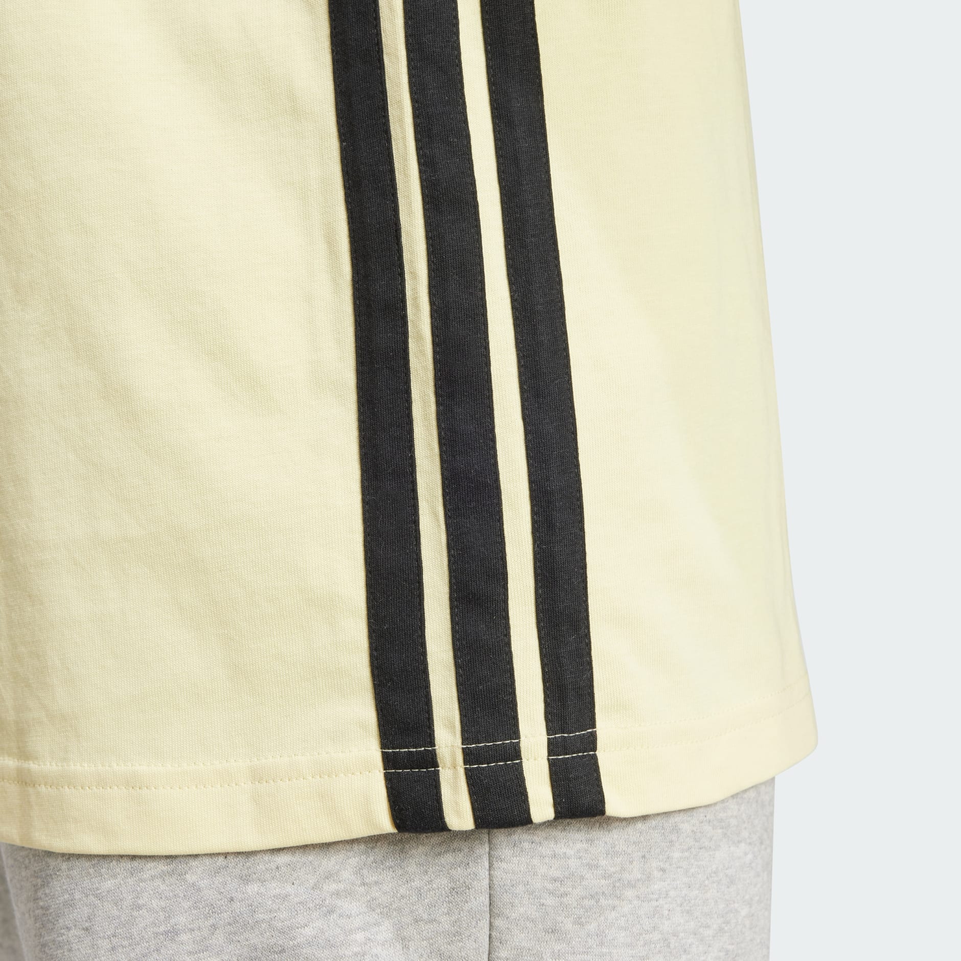 Essentials 3-Stripes Single Jersey Tee