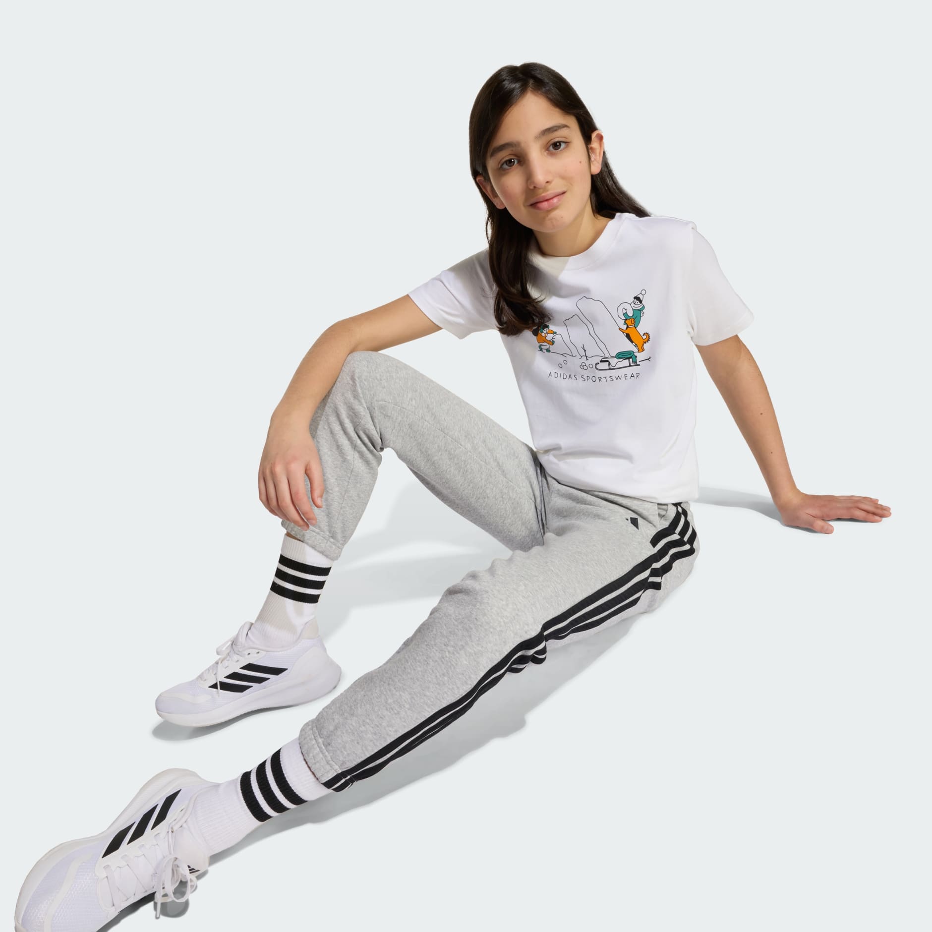 Winter Sports Graphic Tee Kids