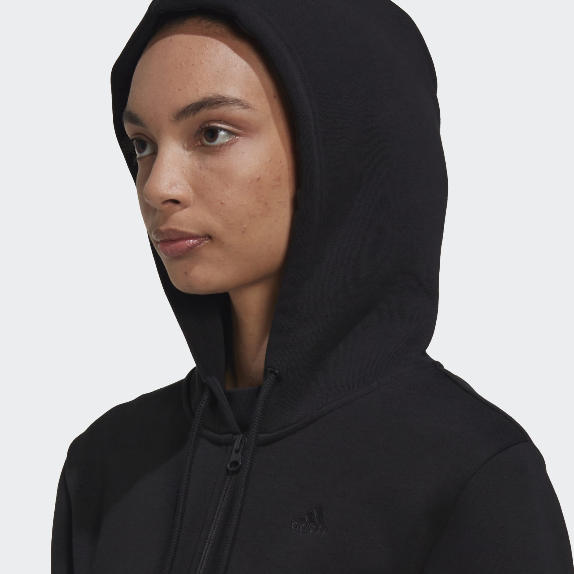 Clothing - ALL SZN Fleece Full-Zip Hoodie - Black | adidas Israel