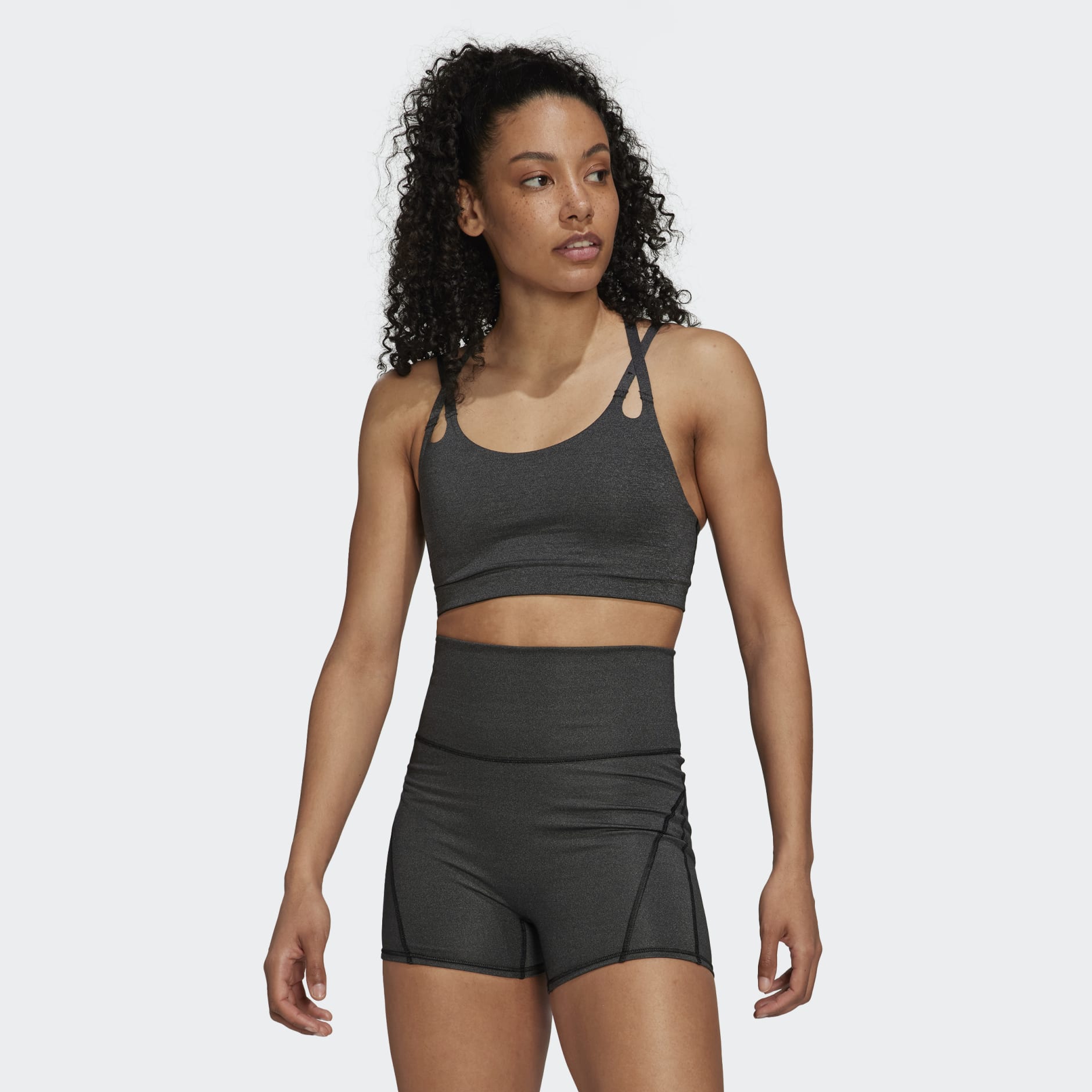 Yoga Luxe Studio Light-Support Fire Bra