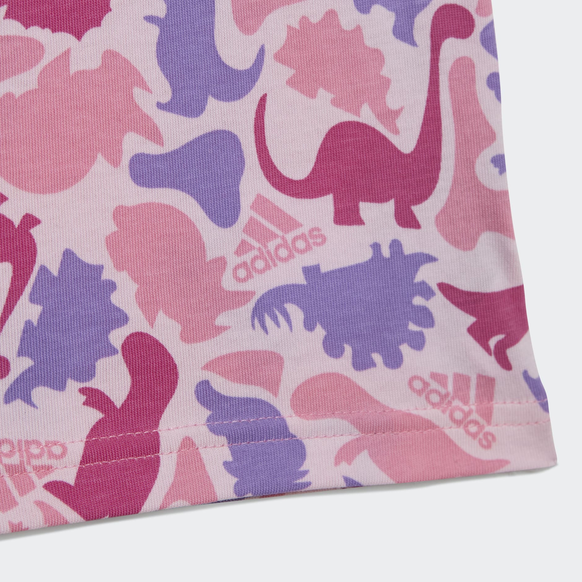 Dino Camo Allover Print Tee and Short Set