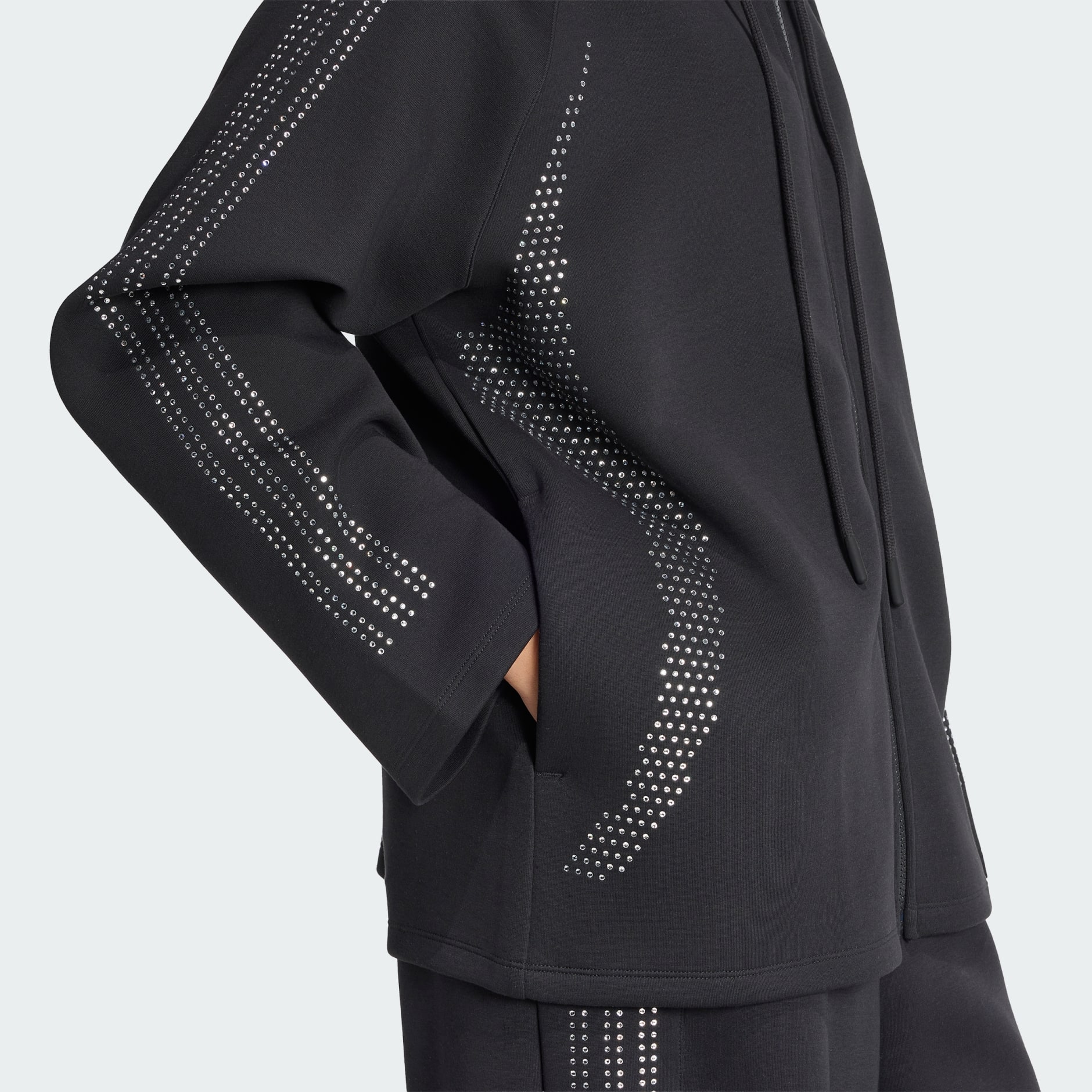 TEAMGEIST RHINESTONE TRACK TOP