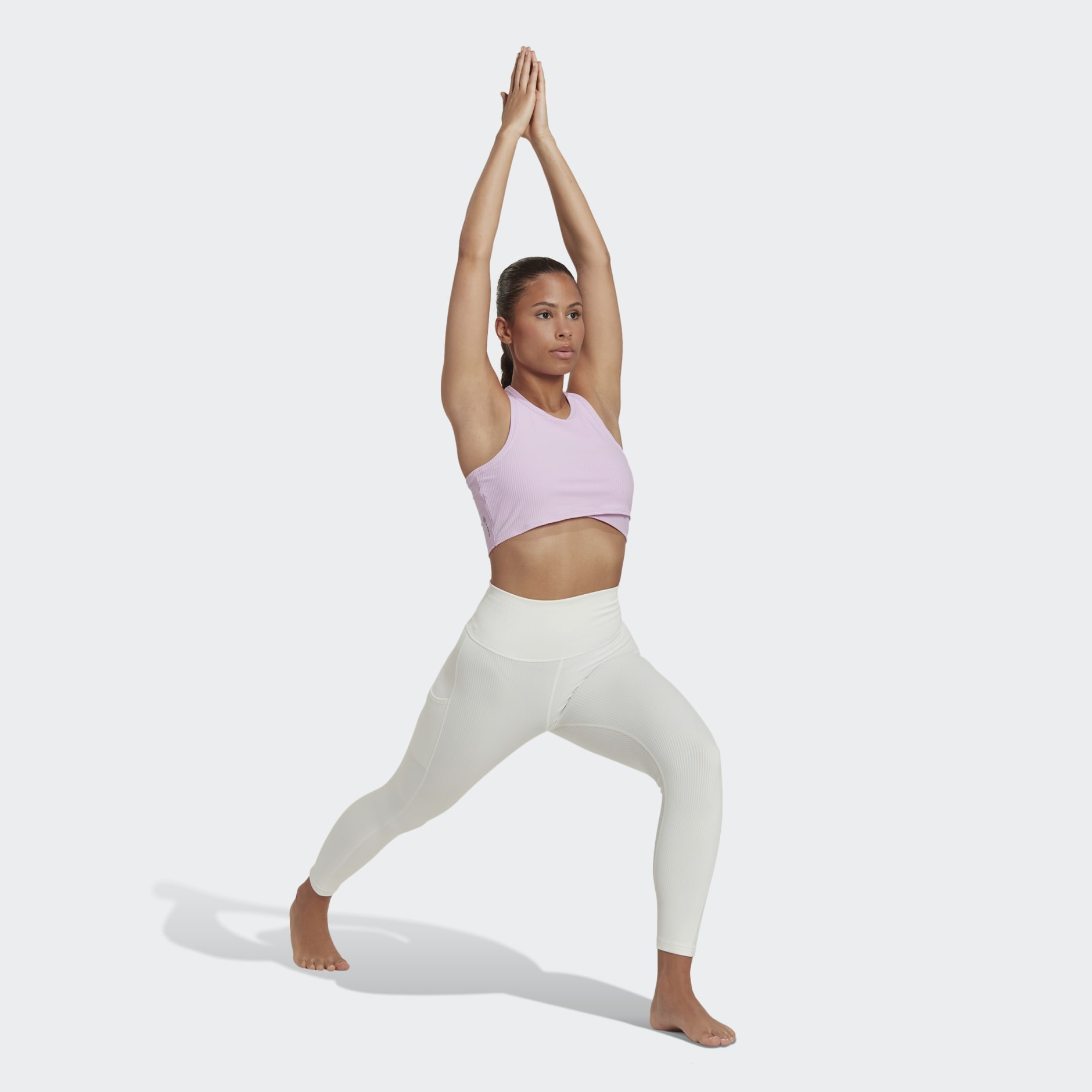 Yoga Studio Wrapped Rib Tank Top