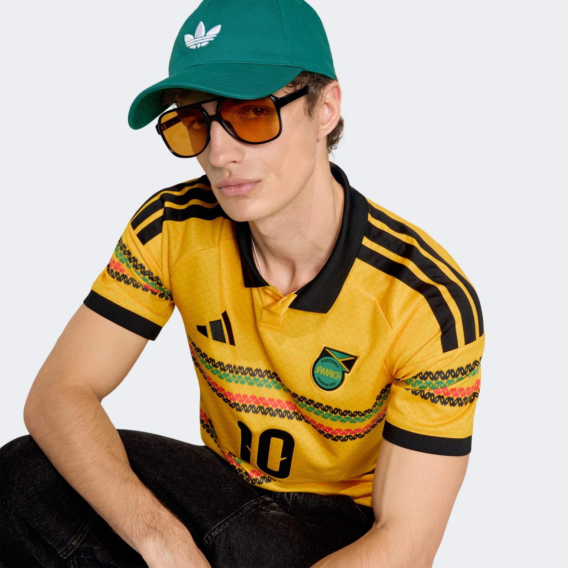 Jamaica 26 x Bob Marley Home Marley 10 Jersey
