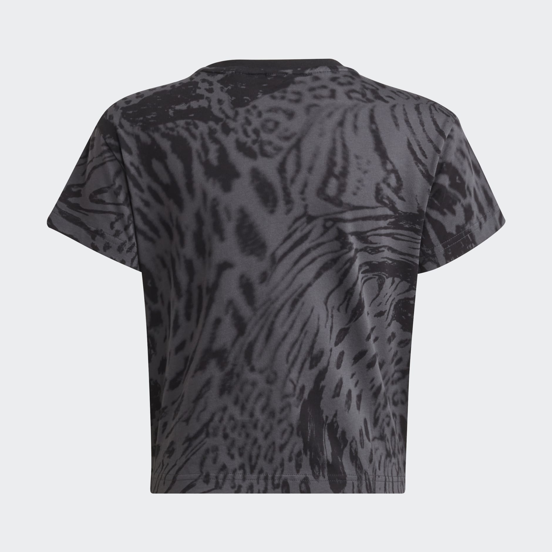 Future Icons Hybrid Animal Print Cotton Regular Tee