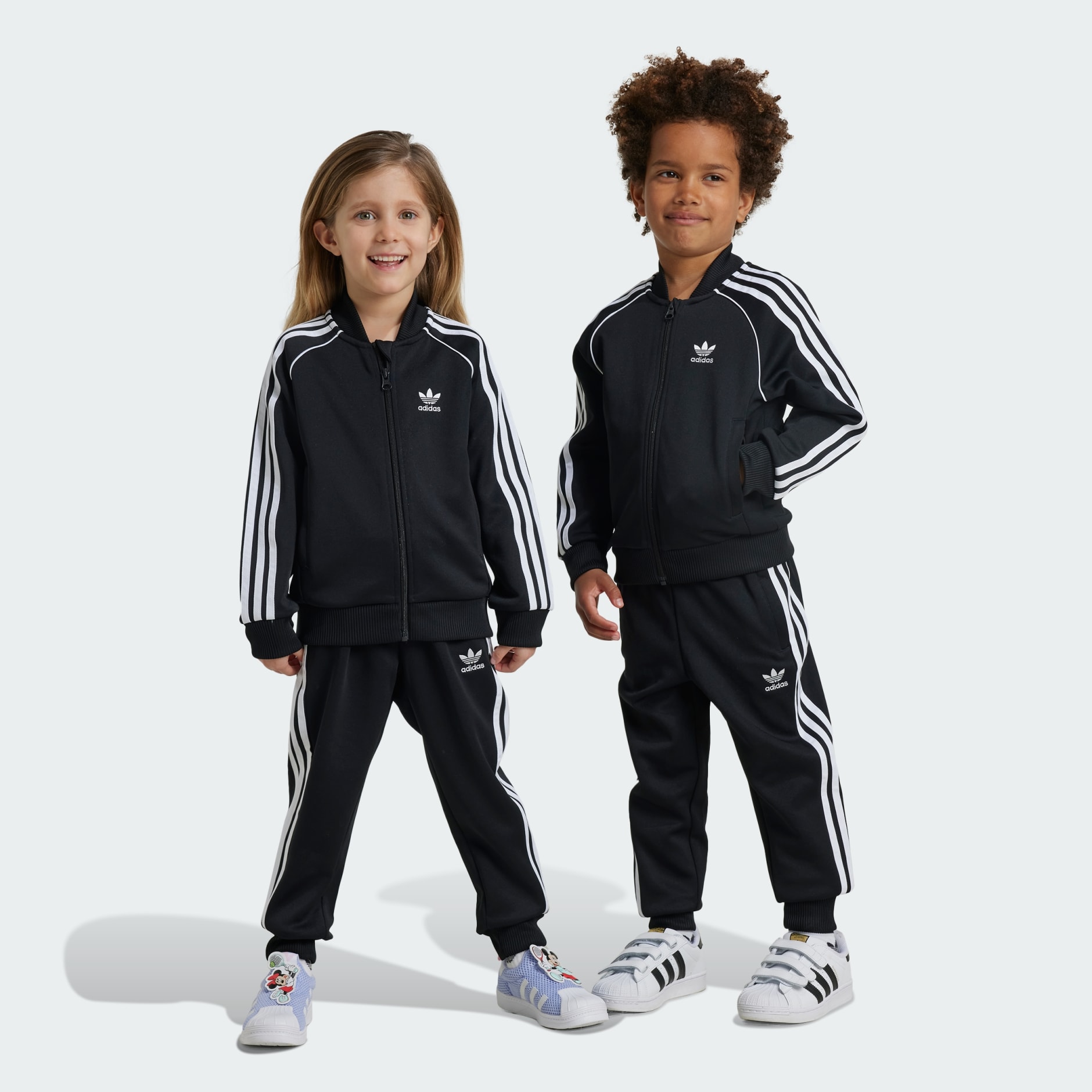 adidas adidas x Disney Mickey Mouse Track Suit Kids Black adidas GH