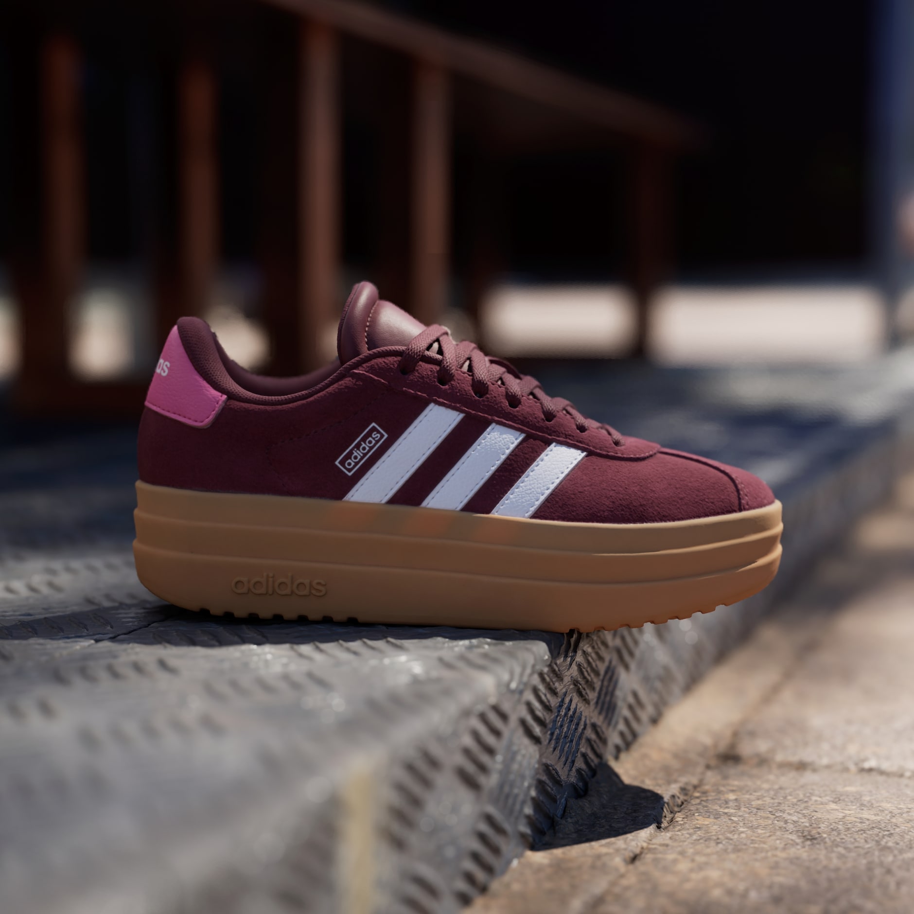 Shoes VL Court Bold Shoes Kids Burgundy adidas South Africa