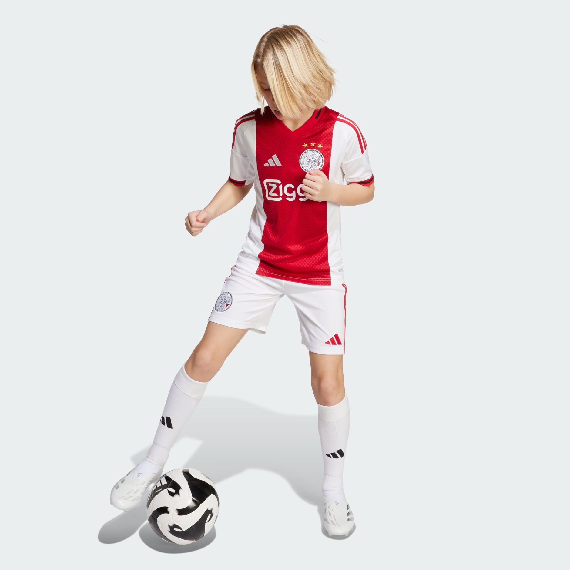 Tricou Ajax Amsterdam 25/26 Home pentru copii