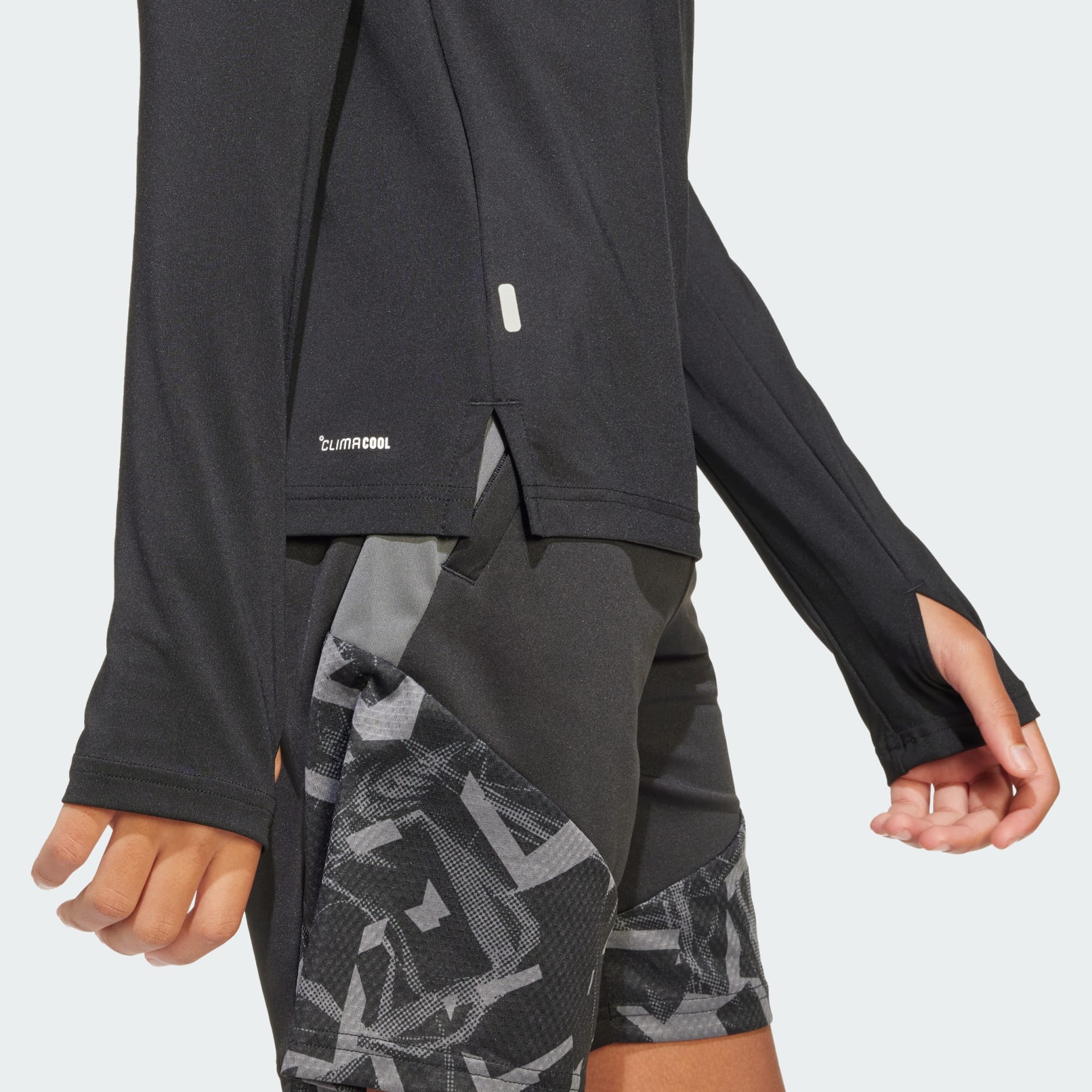 Kids Sport Icons Fractal Print Shorts