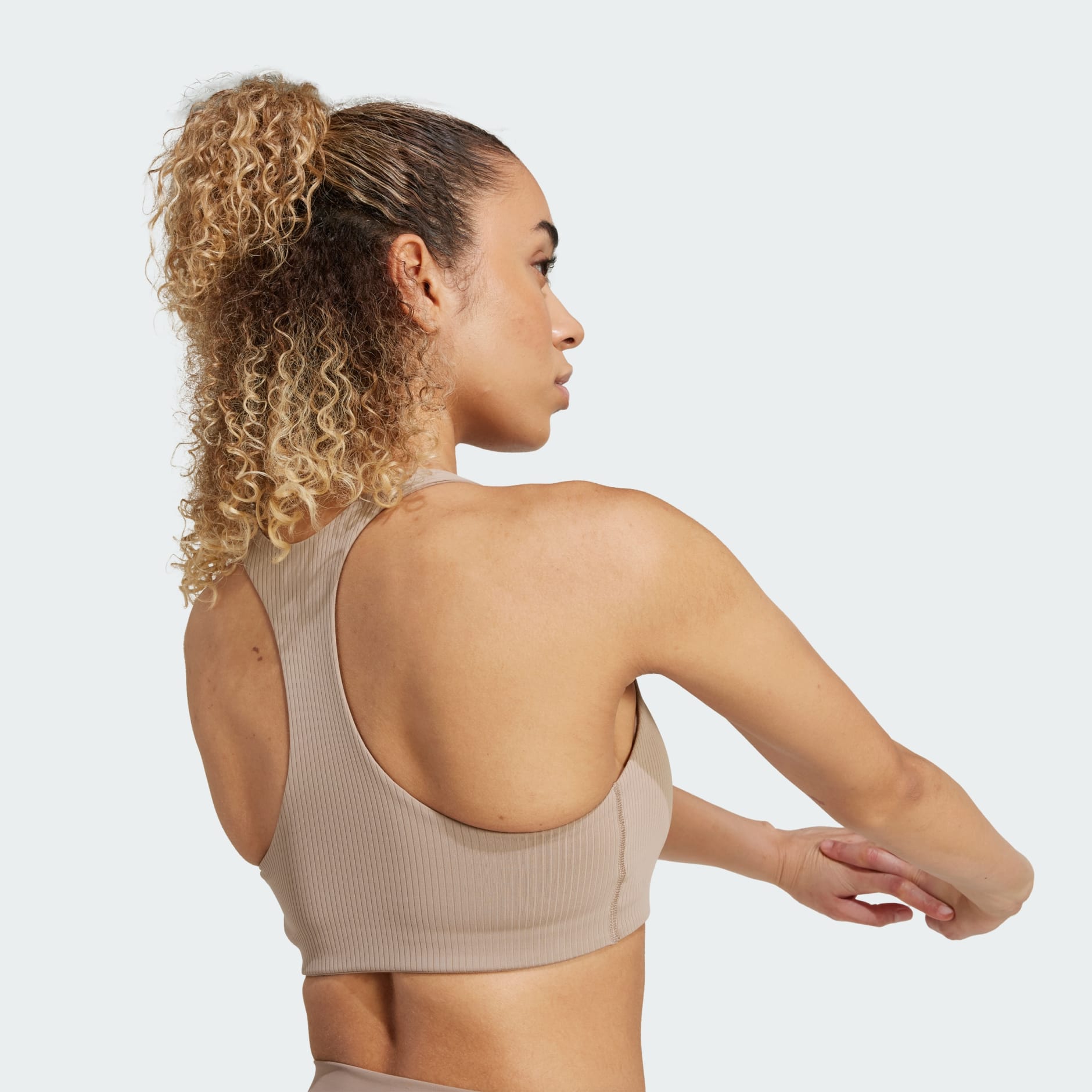 Brassi&egrave;re de training tissu c&ocirc;tel&eacute; Powerimpact Maintien moyen