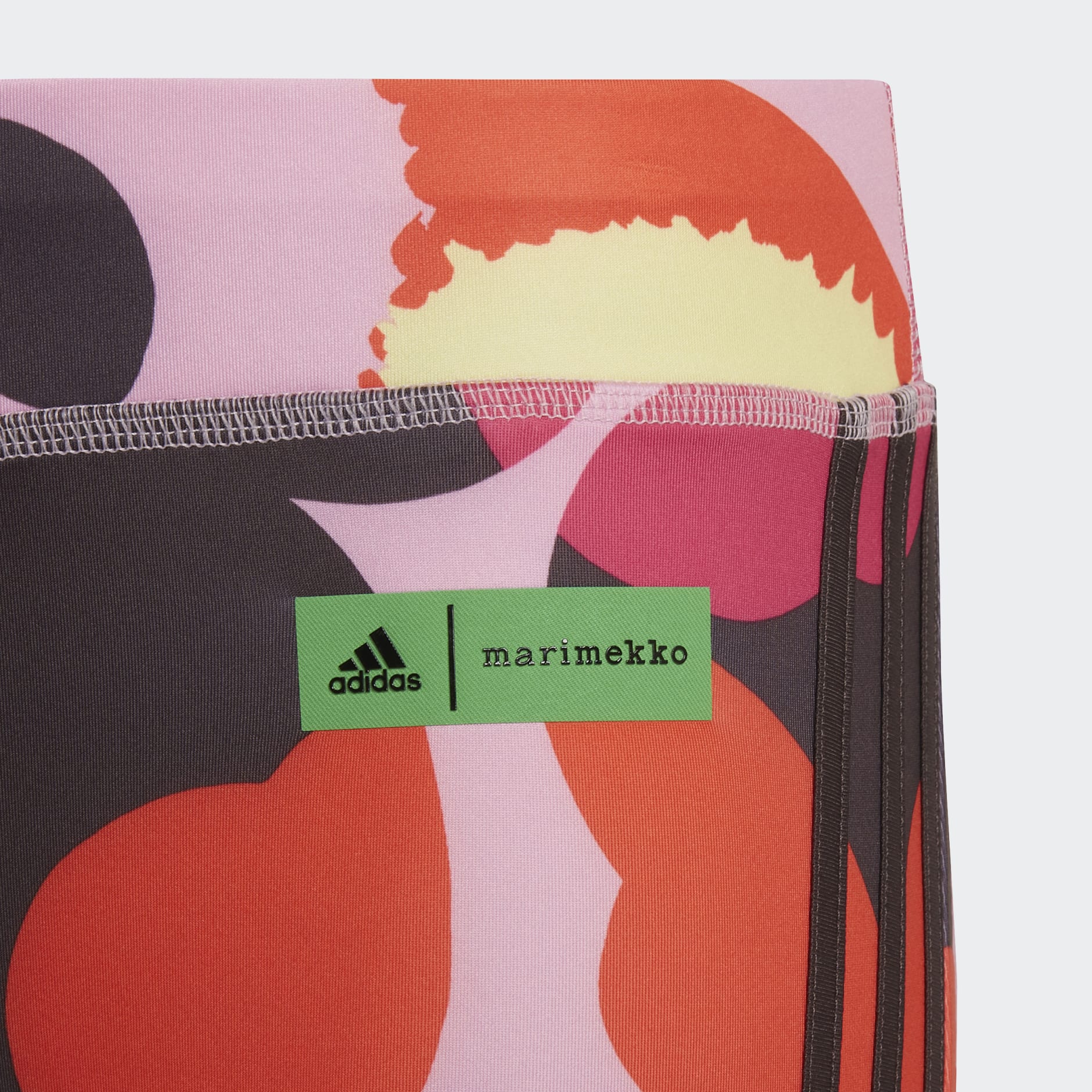 Licras de Entrenamiento adidas x Marimekko Believe This AEROREADY Estampado Floral Soporte Ligero Pretina Alta