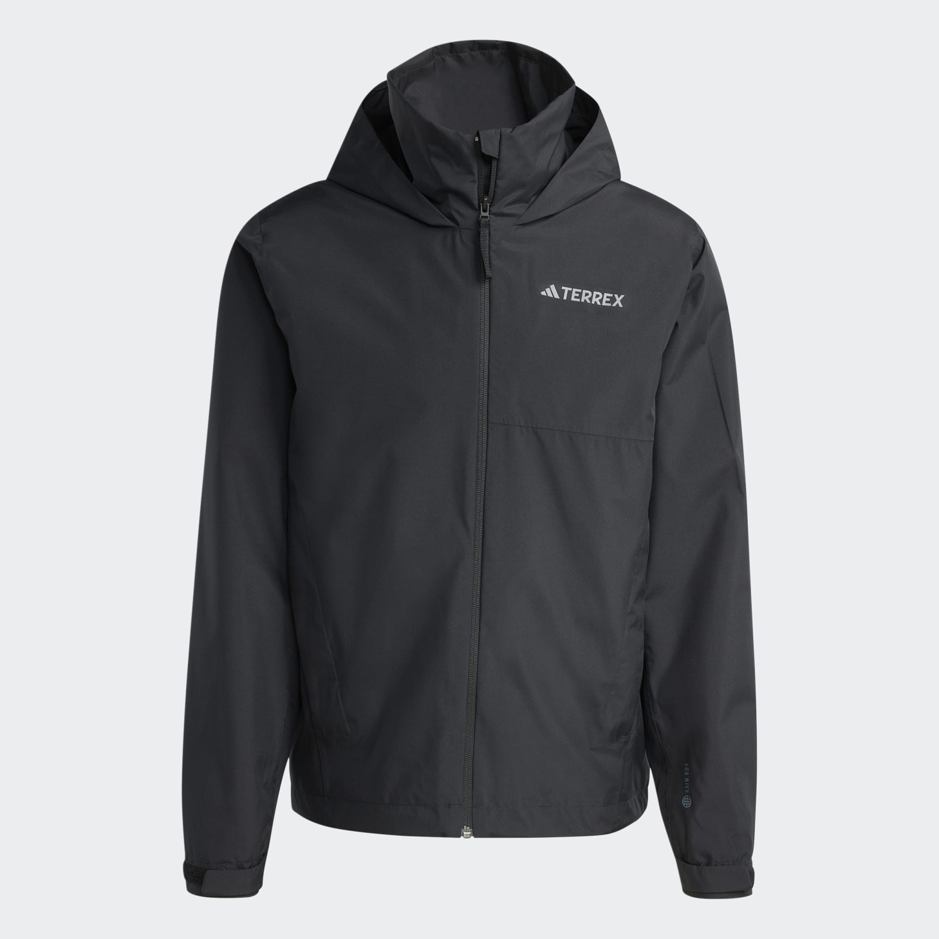 Clothing - Terrex Multi RAIN.RDY 2-Layer Rain Jacket - Black | adidas ...