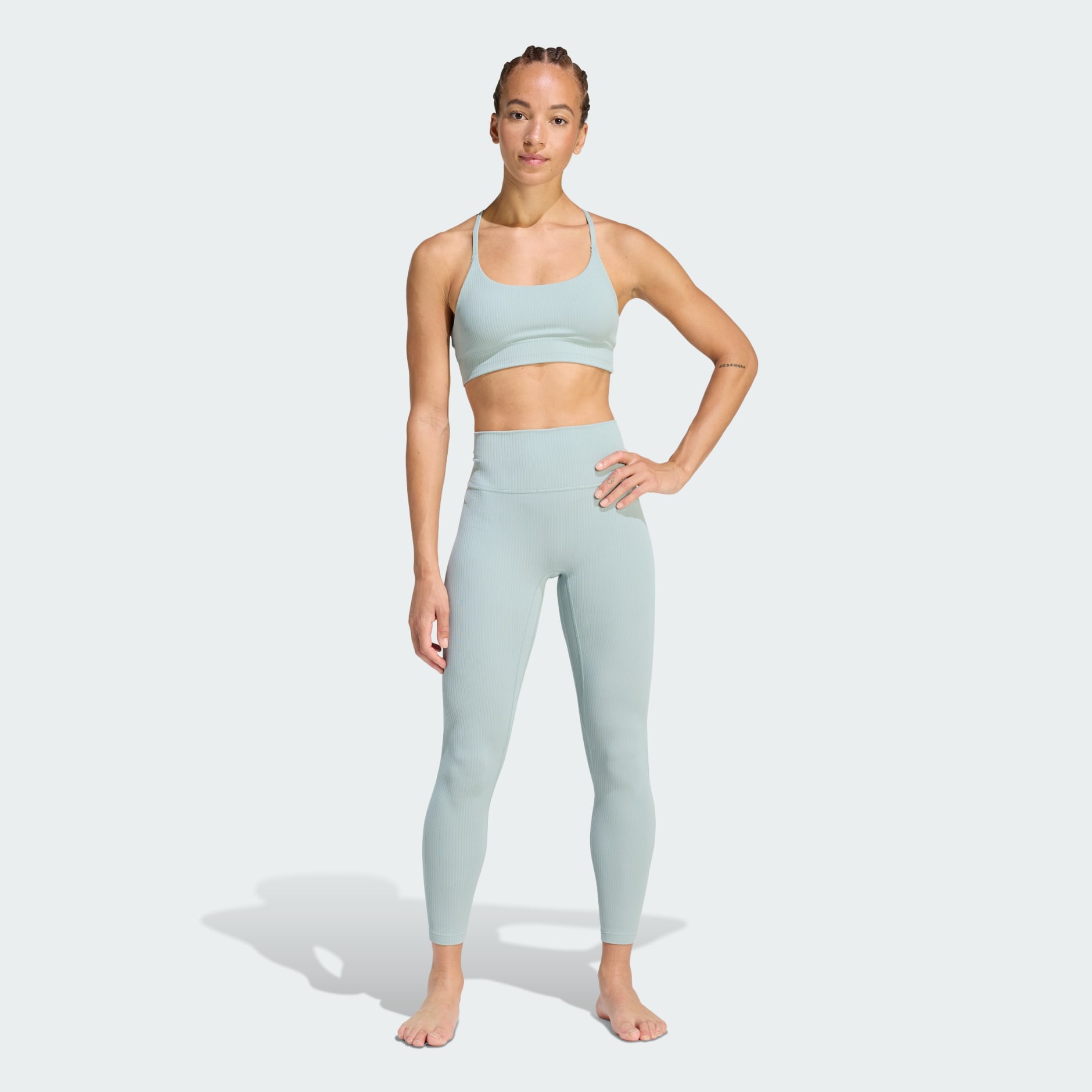 Colanți adidas All Me Rib 7/8