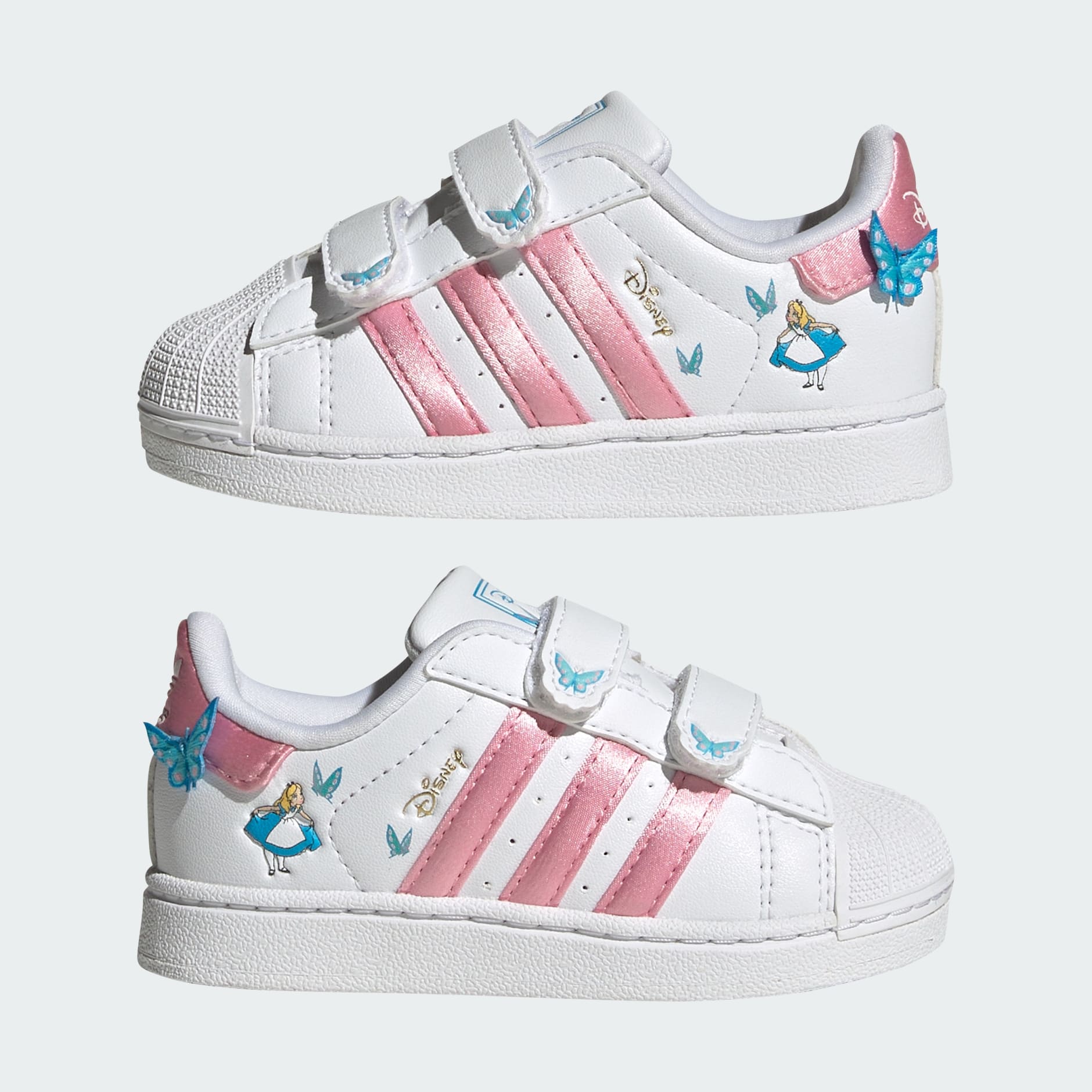 ADIDAS DISNEY SUPERSTAR II COMFORT CLOSURE SHOES